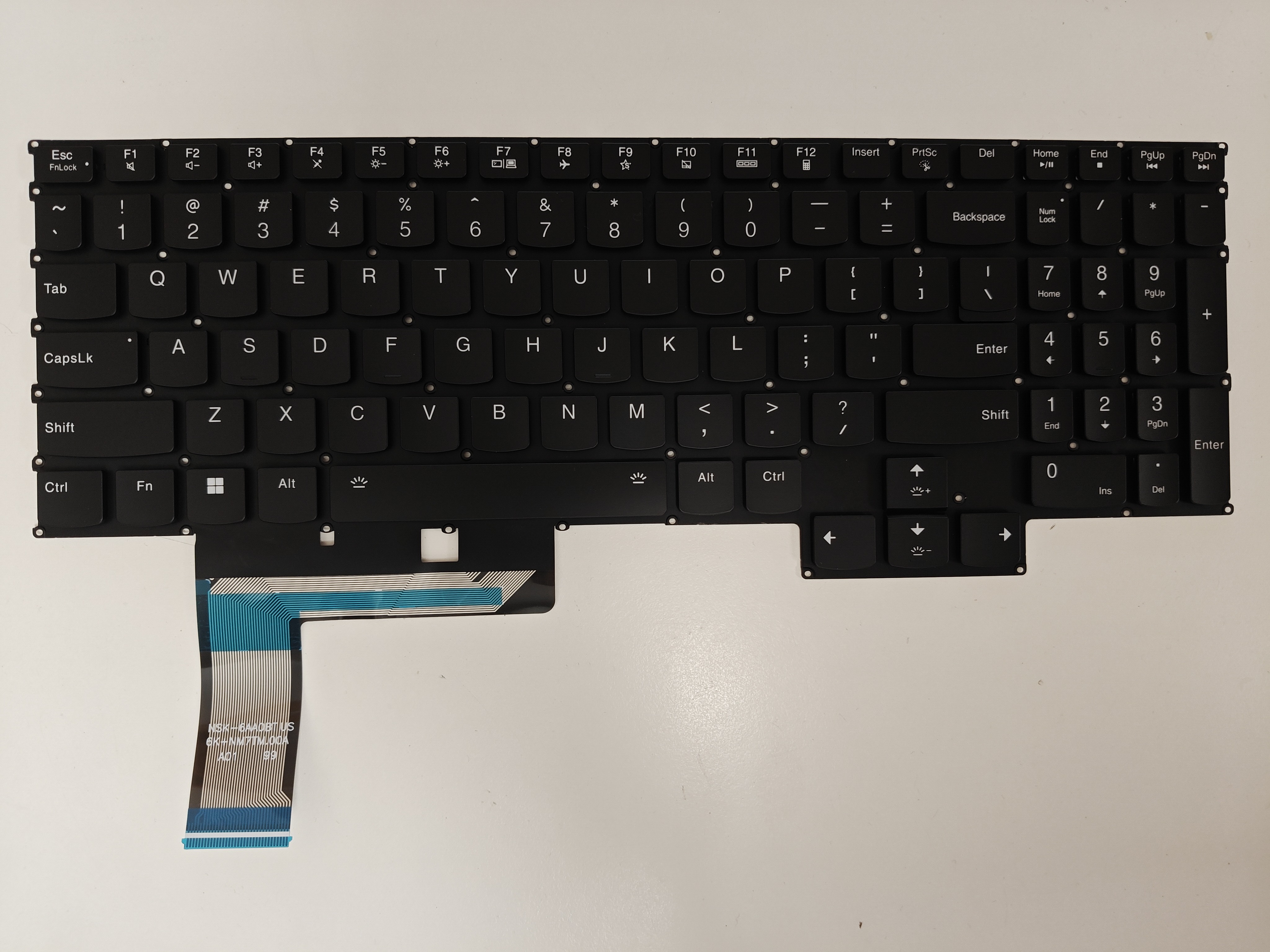 Tastatura Laptop, Lenovo, Legion Pro 7 16IRX8H Type 82WQ, iluminata RGB, neagra, layout US
