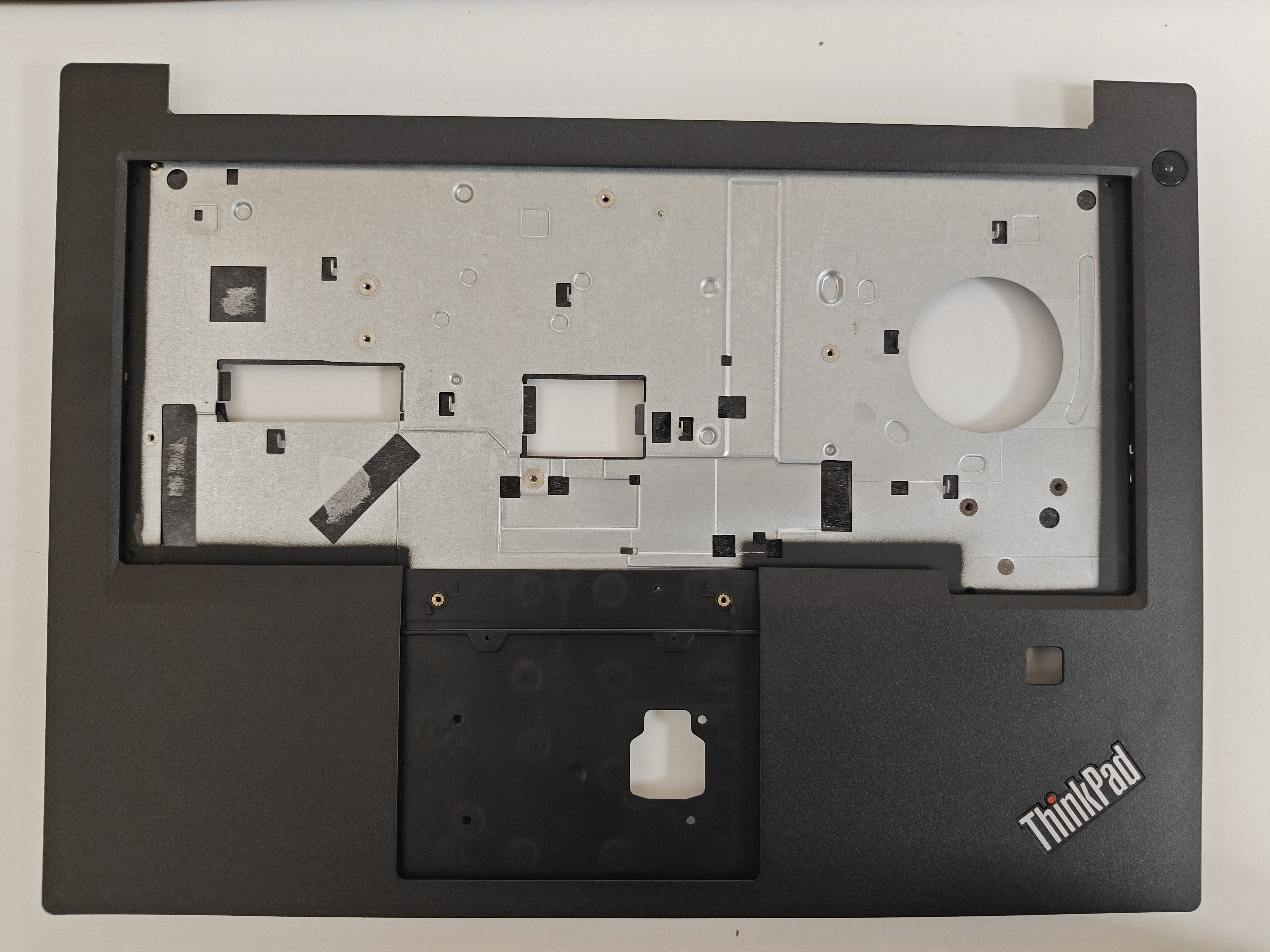 Carcasa superioara palmrest Laptop, Lenovo, ThinnkPad R490, 01LW159, AP166000300, AP166000320, cu slot de amprenta, neagra