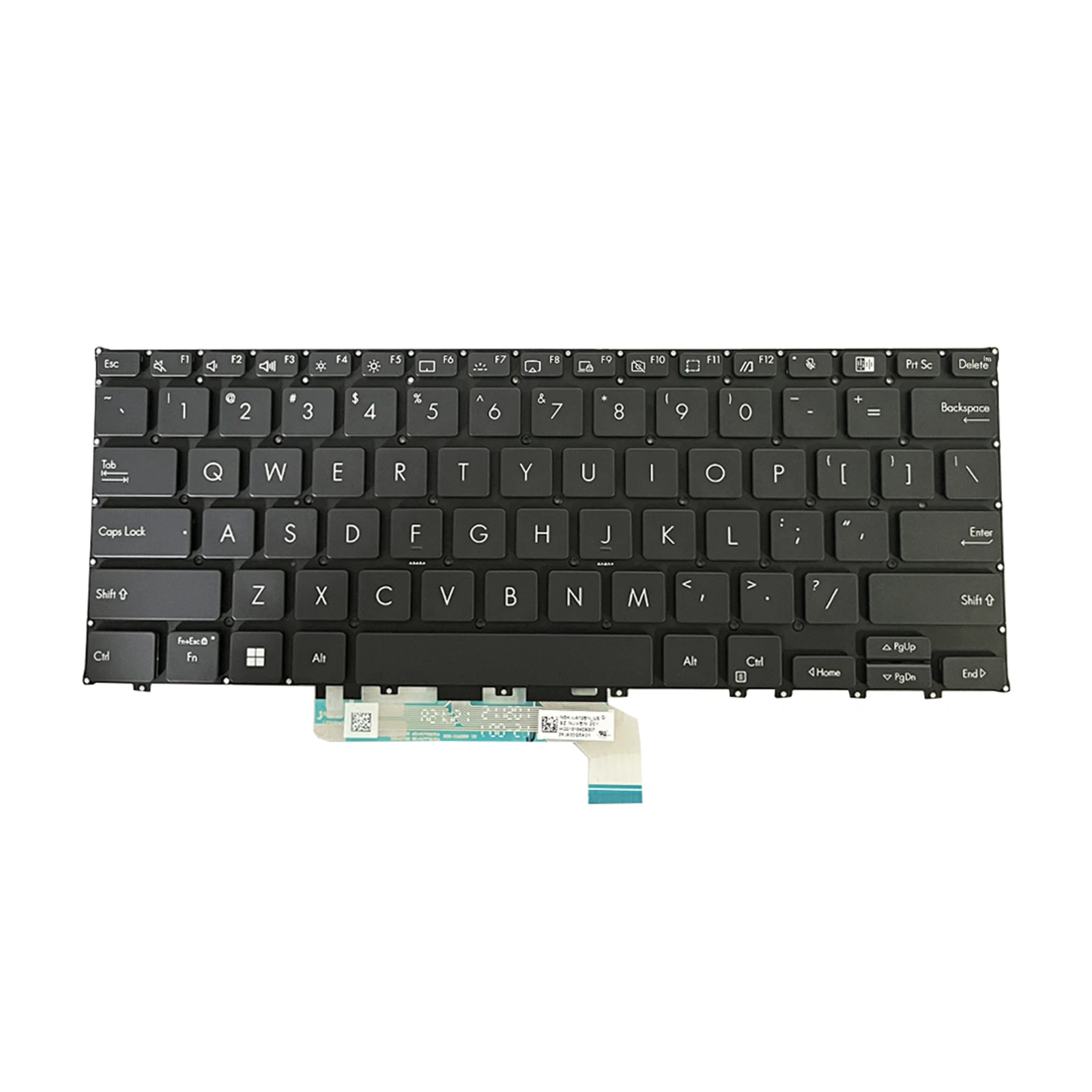 Tastatura Laptop, Asus, ExpertBook B5 Flip B5302F, B5302FEA, B5302FBA, iluminata, neagra, layout US