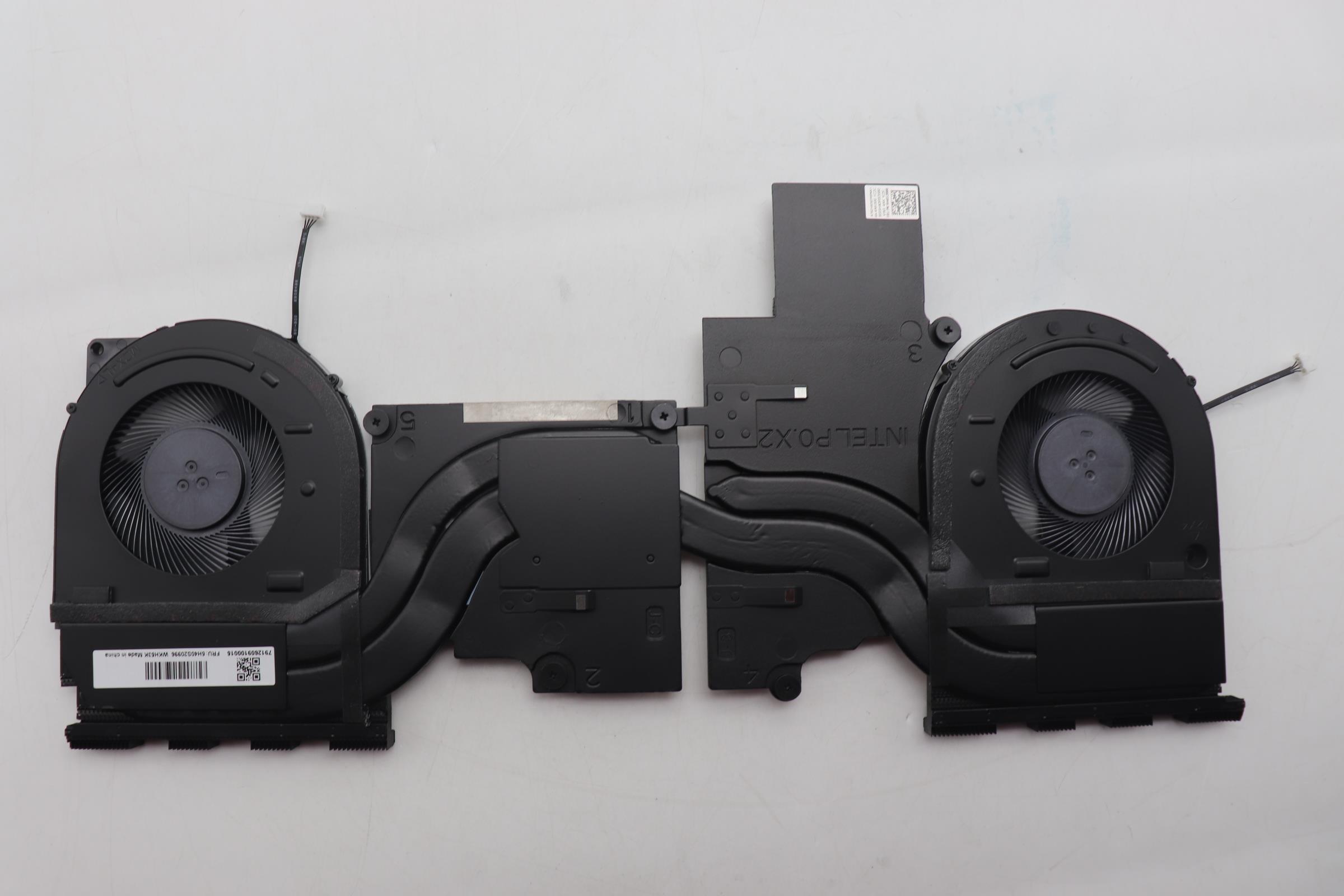 Set coolere Laptop, Lenovo, LOQ 5H40S20996, 5H40S20997, 5H40S20998, AT921003EP0PNK1, BAPA0908R5HY007, BAPA0908R5HY008, BN8508S5H-002, BN8508S5H-003P, B8509ASHNF2301TN, B8509ASHSF2301TN, 5V, 1A