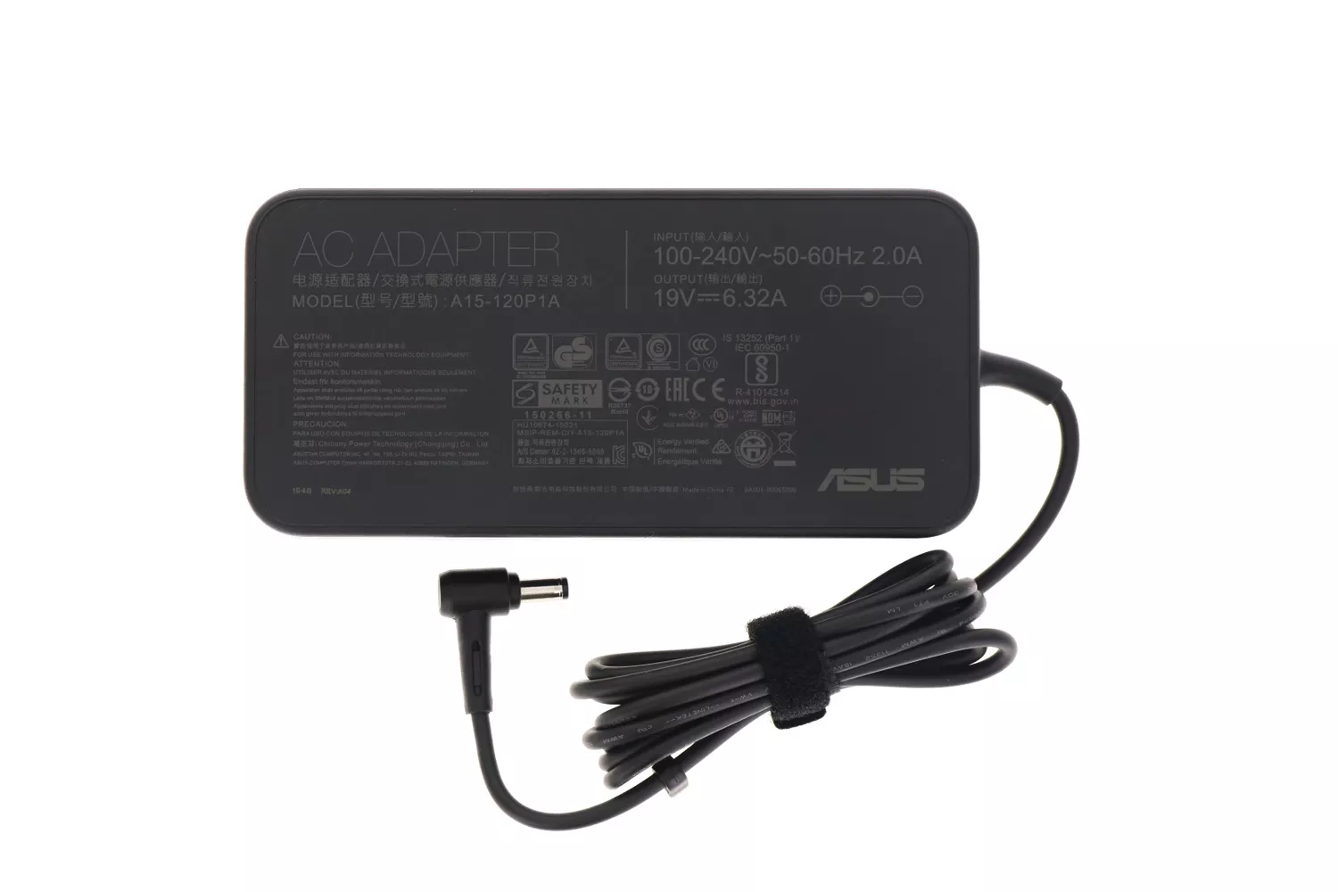 Incarcator Laptop, Asus, PA-1121-26AS ES, PA-1121-28U1(A05), PA-1121-28U2, PA-1121-28U3(REV:A03), PA-1121-28U6, PA-1121-28US(A02), PA-1121-28, PA-1121-04A2, PA-1121-04AT REV02, EXA1106YH 90DEG, 19V, 6.32A, 120W, 5.5x2.5mm