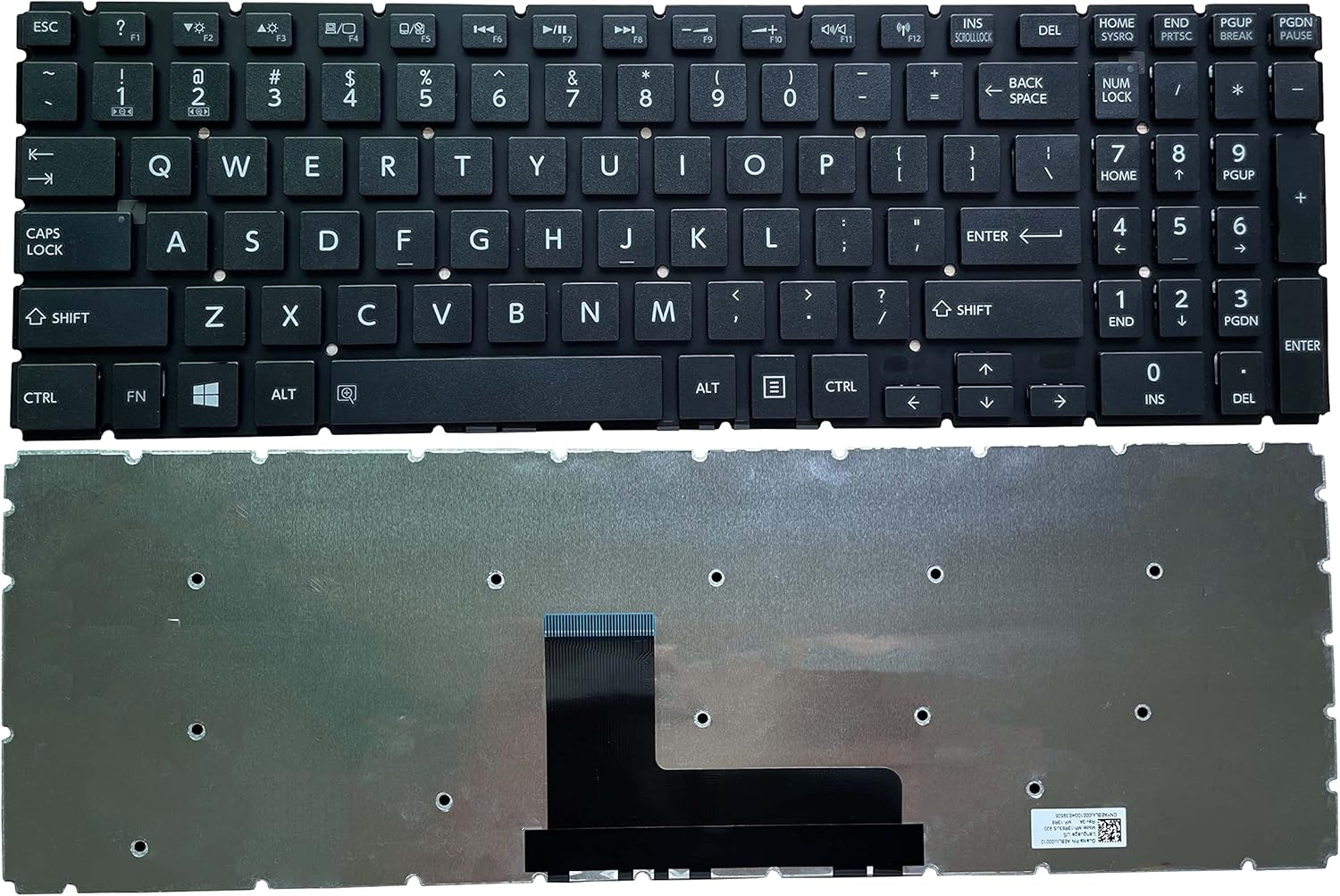 Tastatura Laptop, Toshiba, Satellite L50-B, L50T-B, neagra, layout US