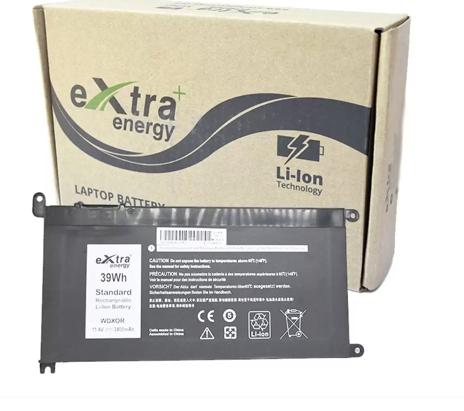 Baterie compatibila Laptop, Dell, Latitude 13 3480, WDX0R, 11.4V, 3400mAh, 39Wh