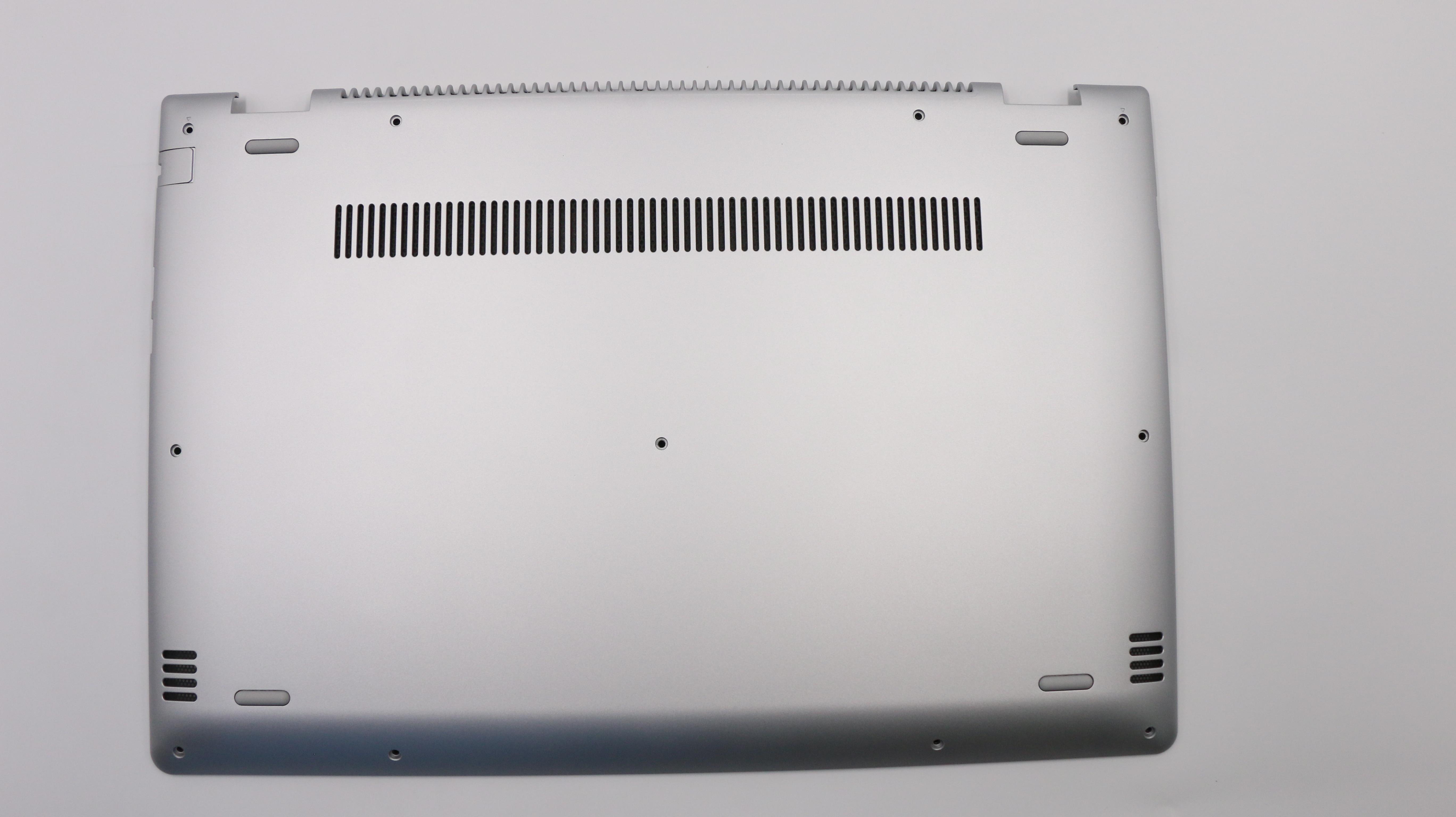 Carcasa inferioara bottom case Laptop, Lenovo, Flex 4-1580 Type 80VE, 5CB0M31440, AP1JD000730, argintie