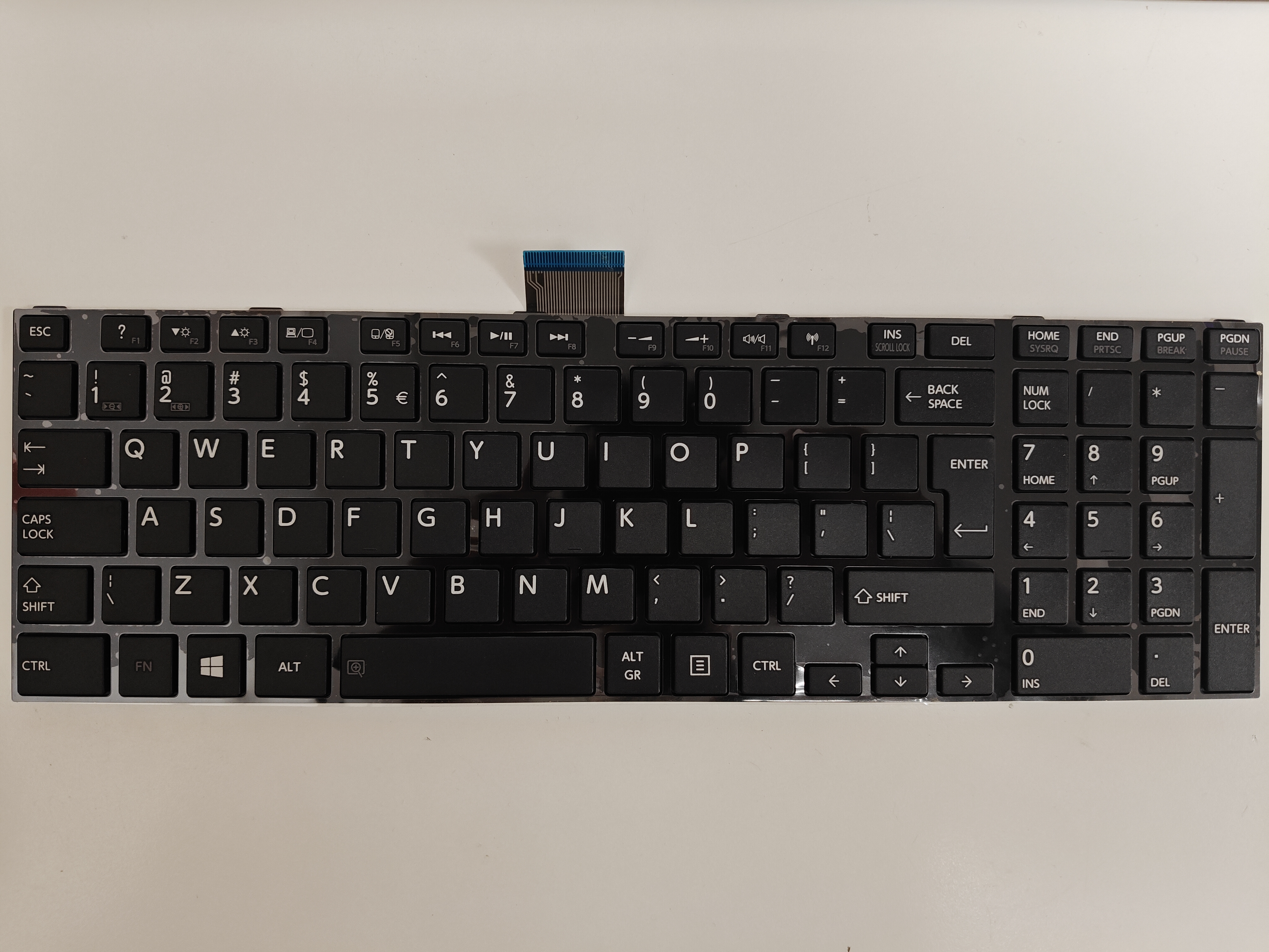 Tastatura Laptop, Toshiba, Satellite S50-A, S50D-A, S50DT-A, S50T-A, neagra, layout US