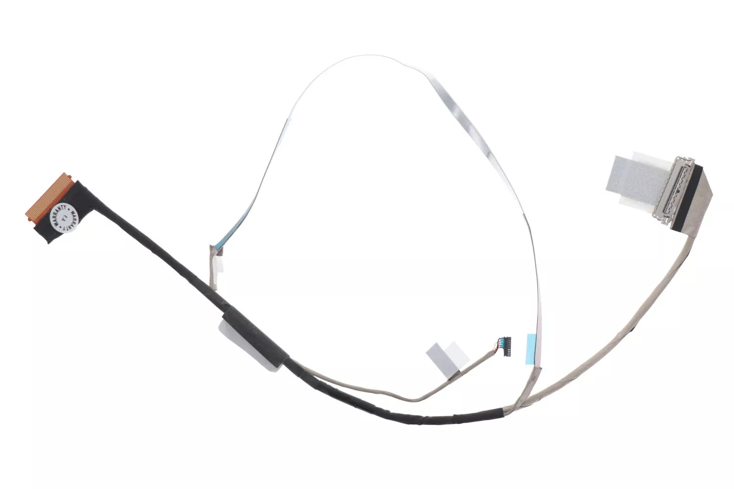 Cablu video LVDS Laptop Gaming, Asus, TUF A15 FA577R, FA577RE, 14005-04160100, 14005-04160300, 14005-04160500, DD0NJKLC100, 12143228, NJK EDP Cable FHD 40 pini, conector ingust, 240Hz si 300Hz