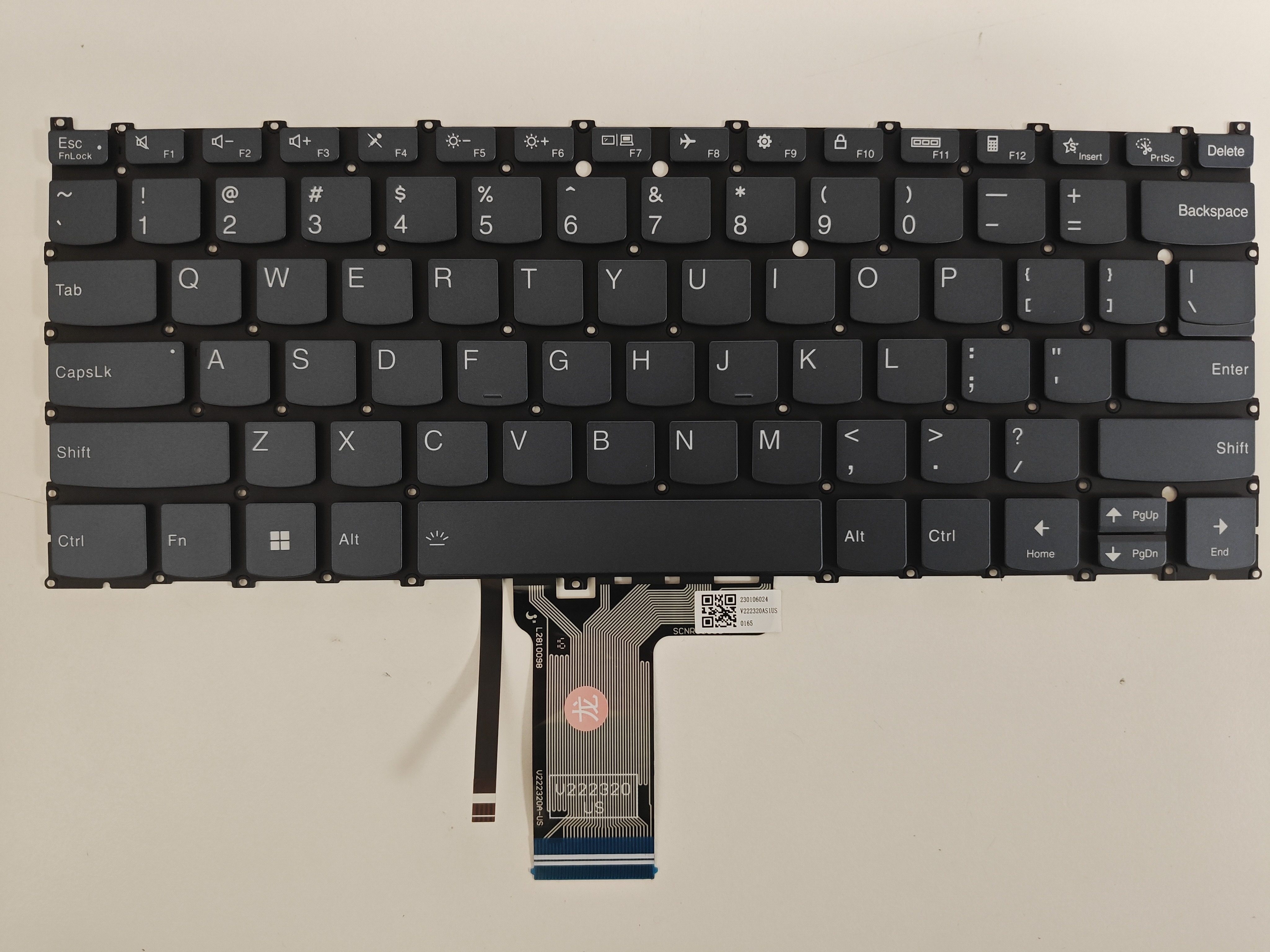 Tastatura Laptop, Lenovo, Yoga 7 14ARP8 Type 82YM, iluminata, albastra, layout US