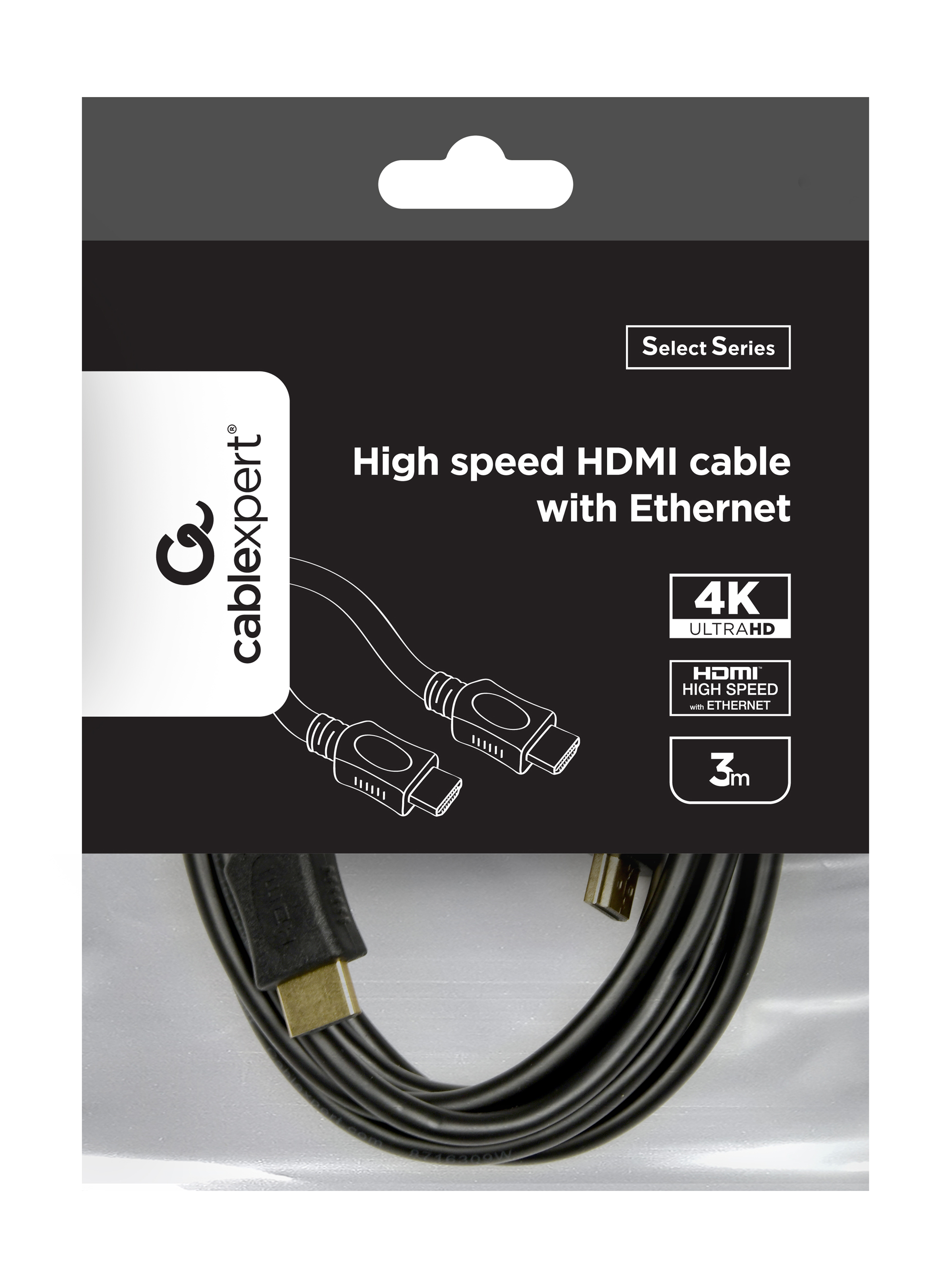Cablu conectare HDMI, 4K, V1.4, 19T-19T, Gembird, CC-HDMI4L-15, 4.5M