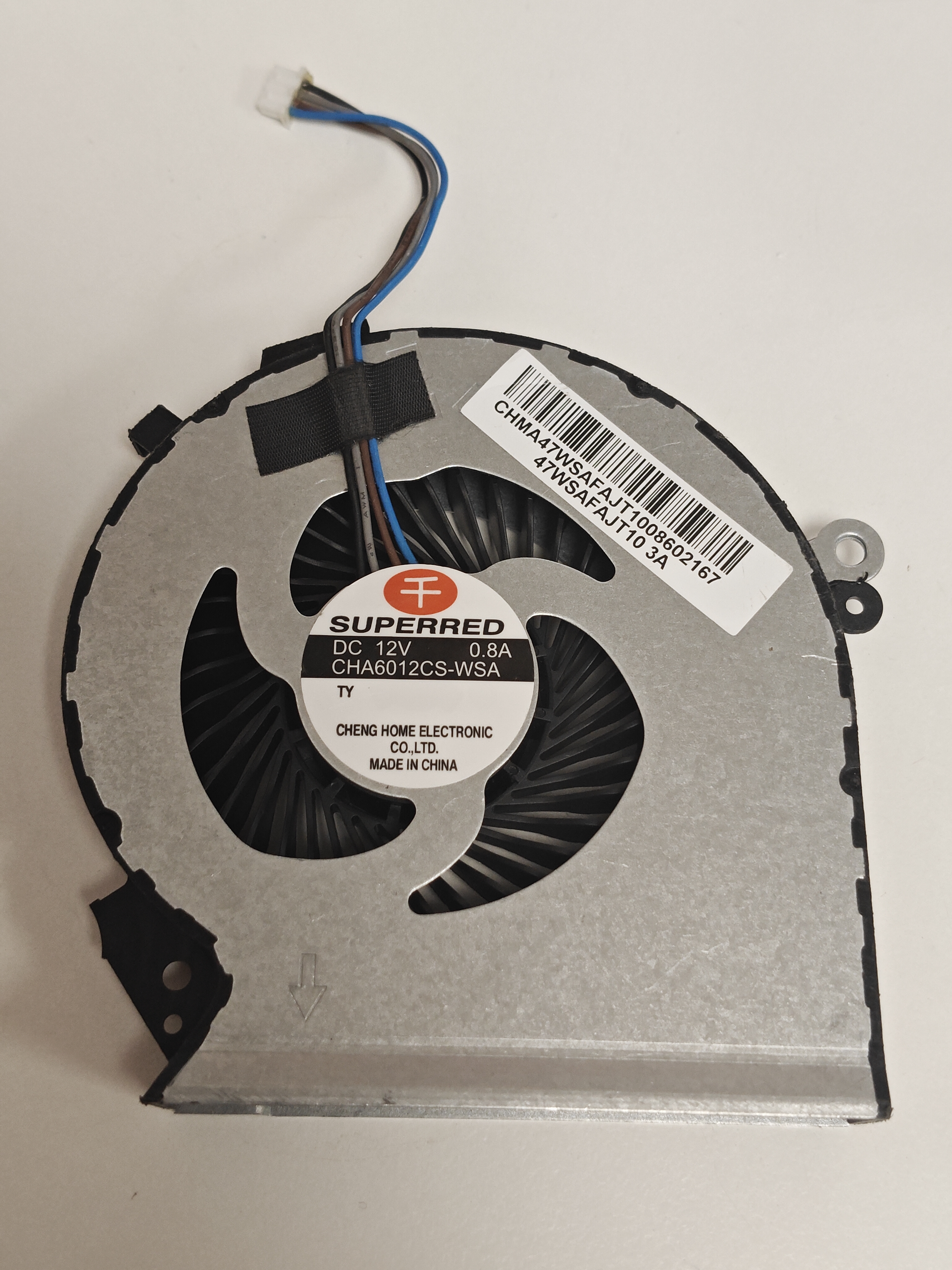 Cooler Laptop Fujitsu, Celsius H780, CHA6012CS-WSA, 12V, 0.8A