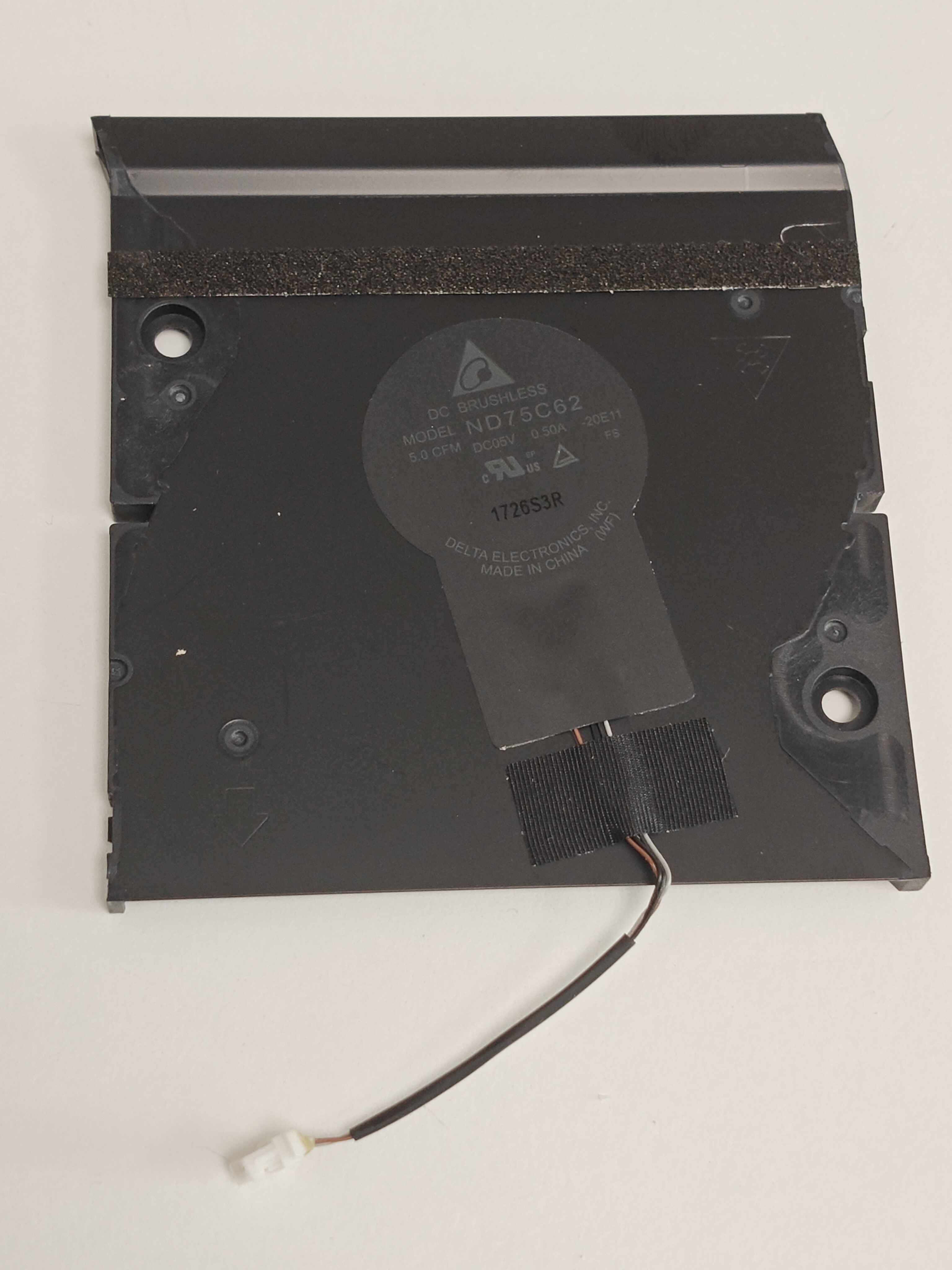 Cooler Laptop, Dell, Latitude 7520, 05GG6X, 5GG6X, ND75C62-20E11, EG50040S1-CM20-S9A, DFS5K22305283K-FN5L, 5V, 0.50A