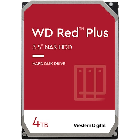 Hard Disk HDD Western Digital RED 4TB, SATA III, 5400RPM, 64MB cache, WD40EFRX-68N32N0, NASware 3.0, 3.5 inch, My Cloud EX2, EX4