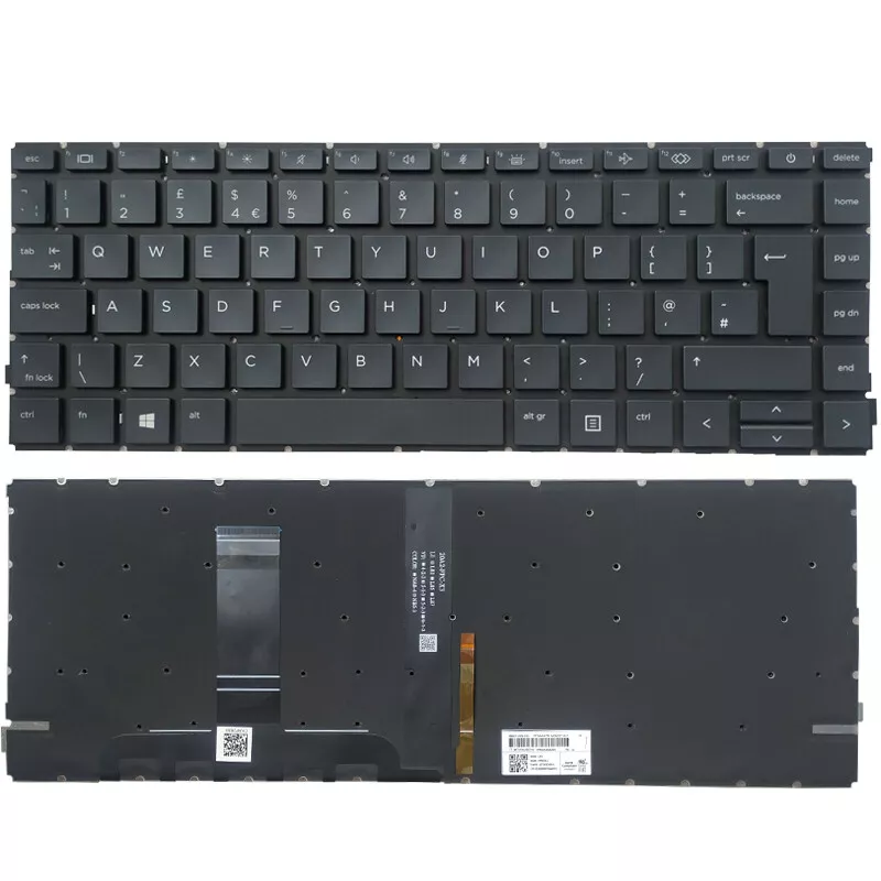 Tastatura Laptop, HP, ProBook 640 G10, 645 G10, iluminata, layout UK