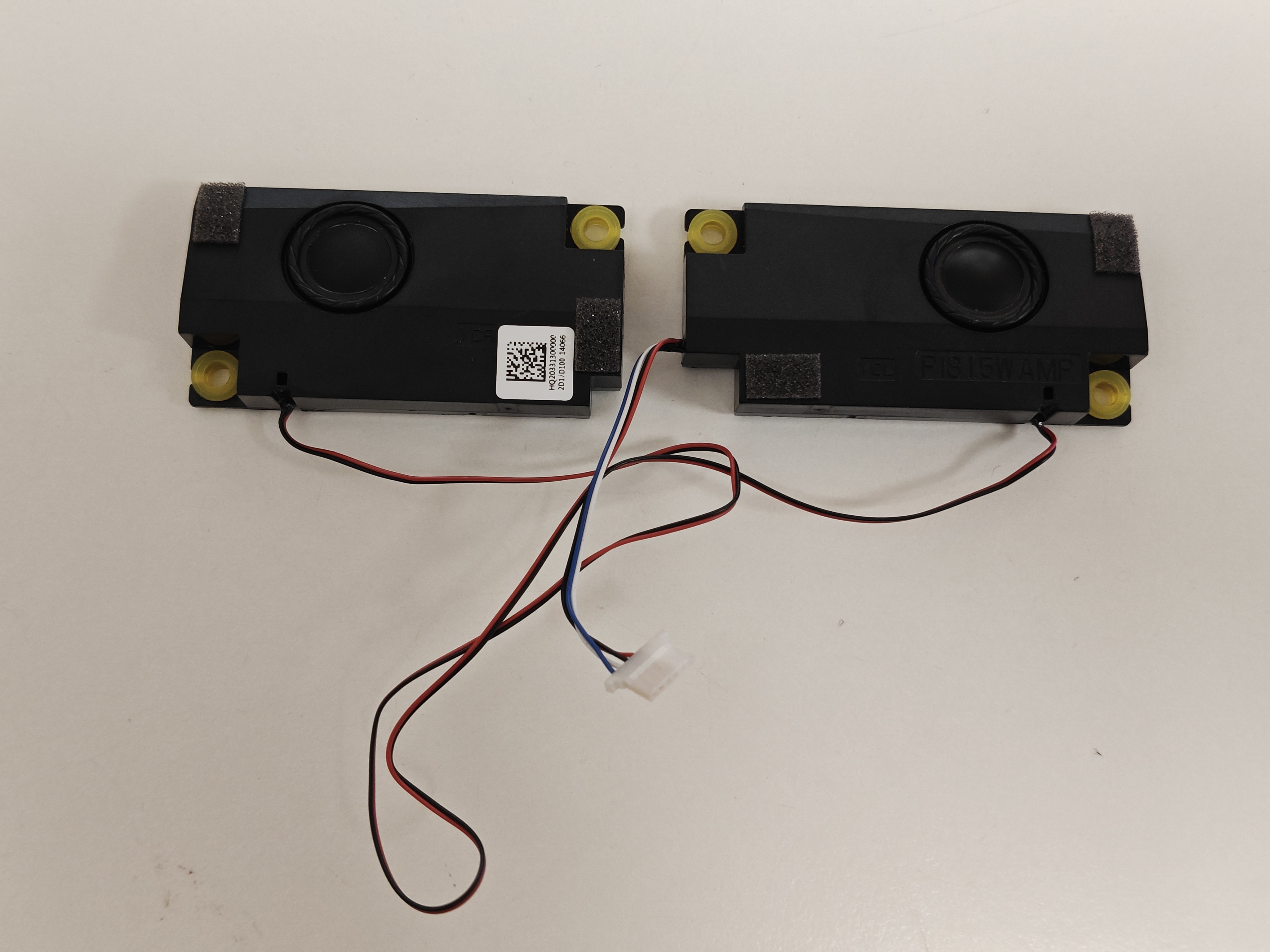 Difuzoare (boxe) Laptop, Asus, VivoBook Pro 15 K6502H, K6502HC, K6502HE, K6502V, K6502VJ, K6502VU, K6502VV, K6502Z, K6502ZC, K6502ZE, 04072-042521RR, HQ20331300000, YCL, YCR, P18, 1.5W, AMP