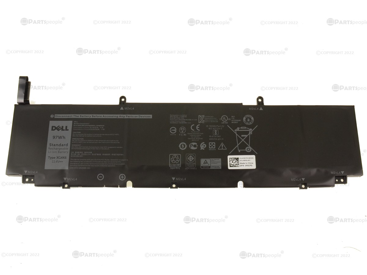 Baterie Laptop, Dell, Precision 17 5750, P92F, P92F001, 0XG4K6, XG4K6, 3ICP7/55/65-2, 11.4V, 8071mAh, 97Wh