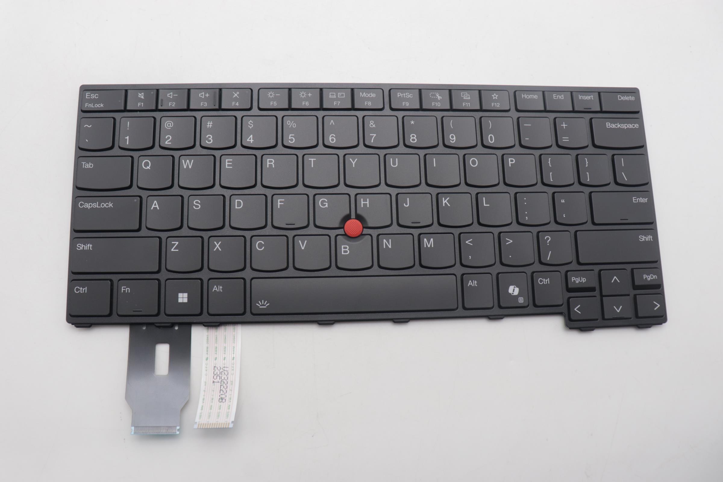 Tastatura Laptop, Lenovo, ThinkPad 5N21M37895, 5N21M38124, 5N21M38296, 5N21M38521, iluminata, neagra, layout US