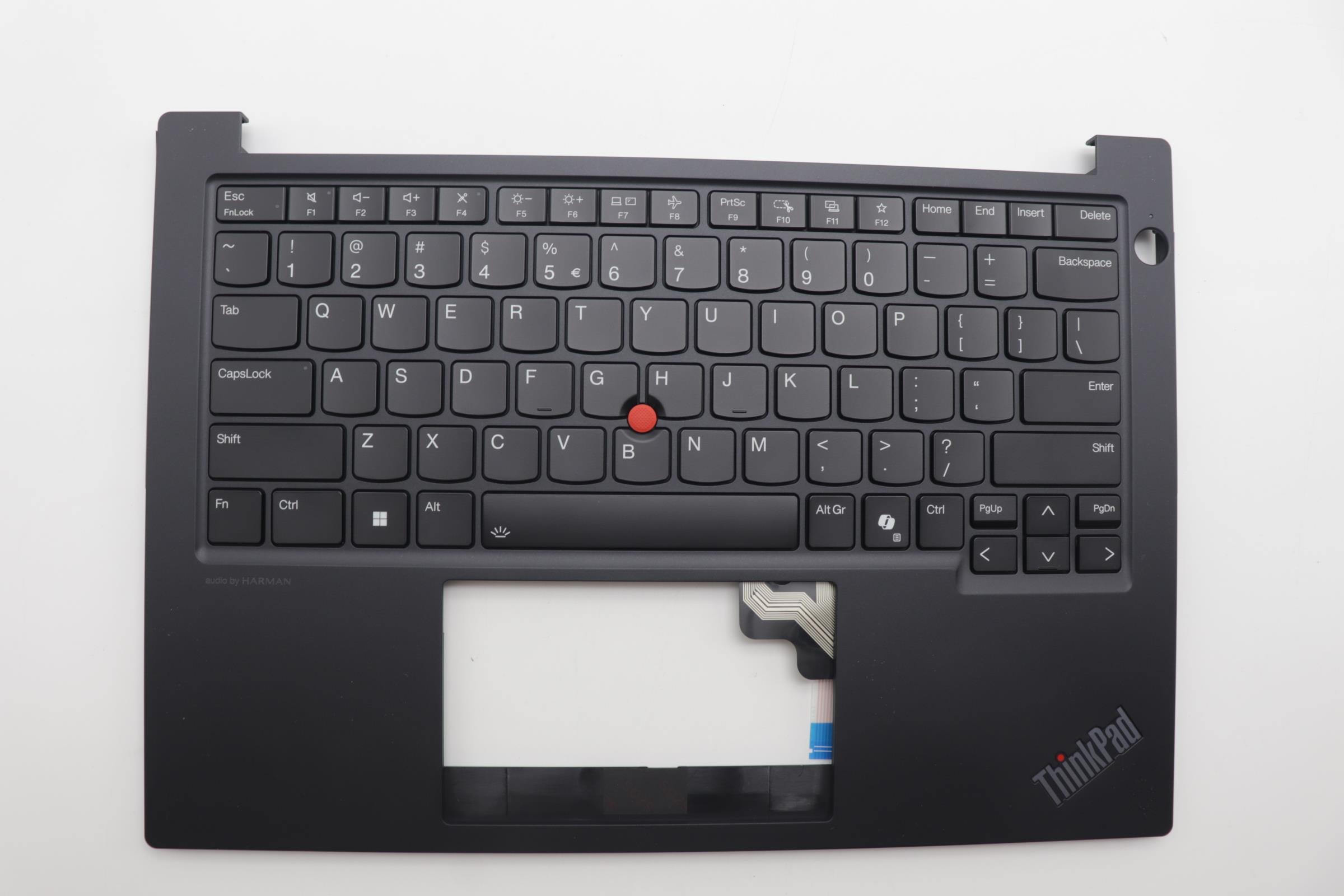Carcasa superioara cu tastatura palmrest Laptop, Lenovo, ThinkPad 5M11N94241, 5M11N94242, 5M11N94243, 5M11N94244, AP39N000300, AM39F000100, iluminata, neagra, layot US