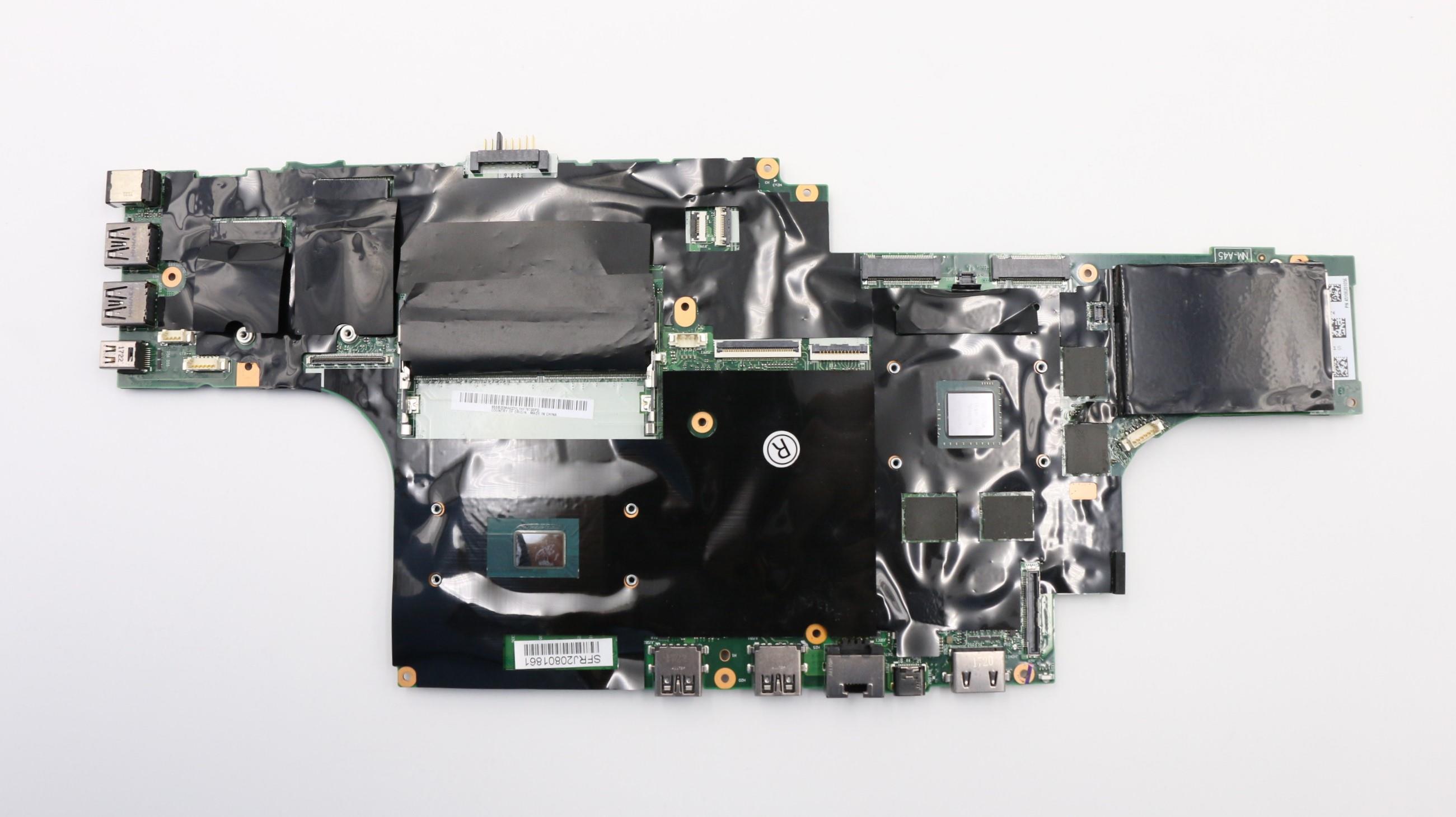 Placa de baza Laptop, Lenovo, ThinkPad P50 Type 20EN, 20EQ, 01AY364, 5B21U33818, Intel I7-6820HQ, SR2FU, Nvidia N16P-Q3-A2, 4GB