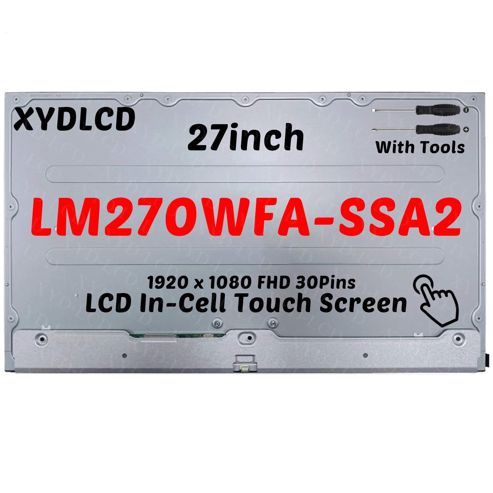 Display Desktop All in one AIO, Lenovo, IdeaCentre 3-27ALC6 Type F0FY, 5D10W33957, LM270WFA-SSA2, LM270WFA(SS)(A2), 27 inch, FHD, touchscreen, 75Hz, 30 pini