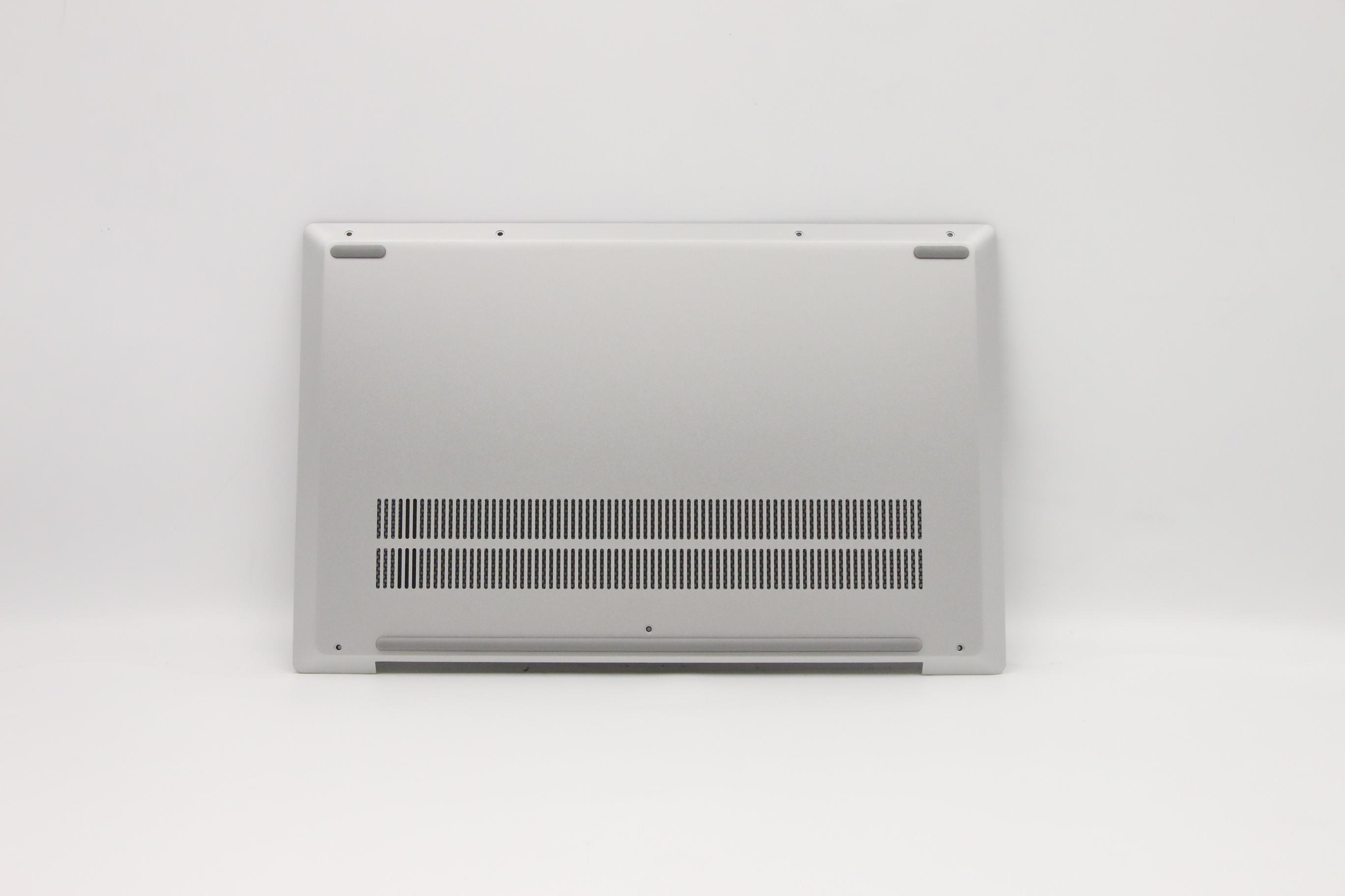 Carcasa inferioara bottom case Laptop, Lenovo, IdeaPad 5-14ALC05 Type 82LM, 5CB0Y88687, AM2UZ000D00, argintie