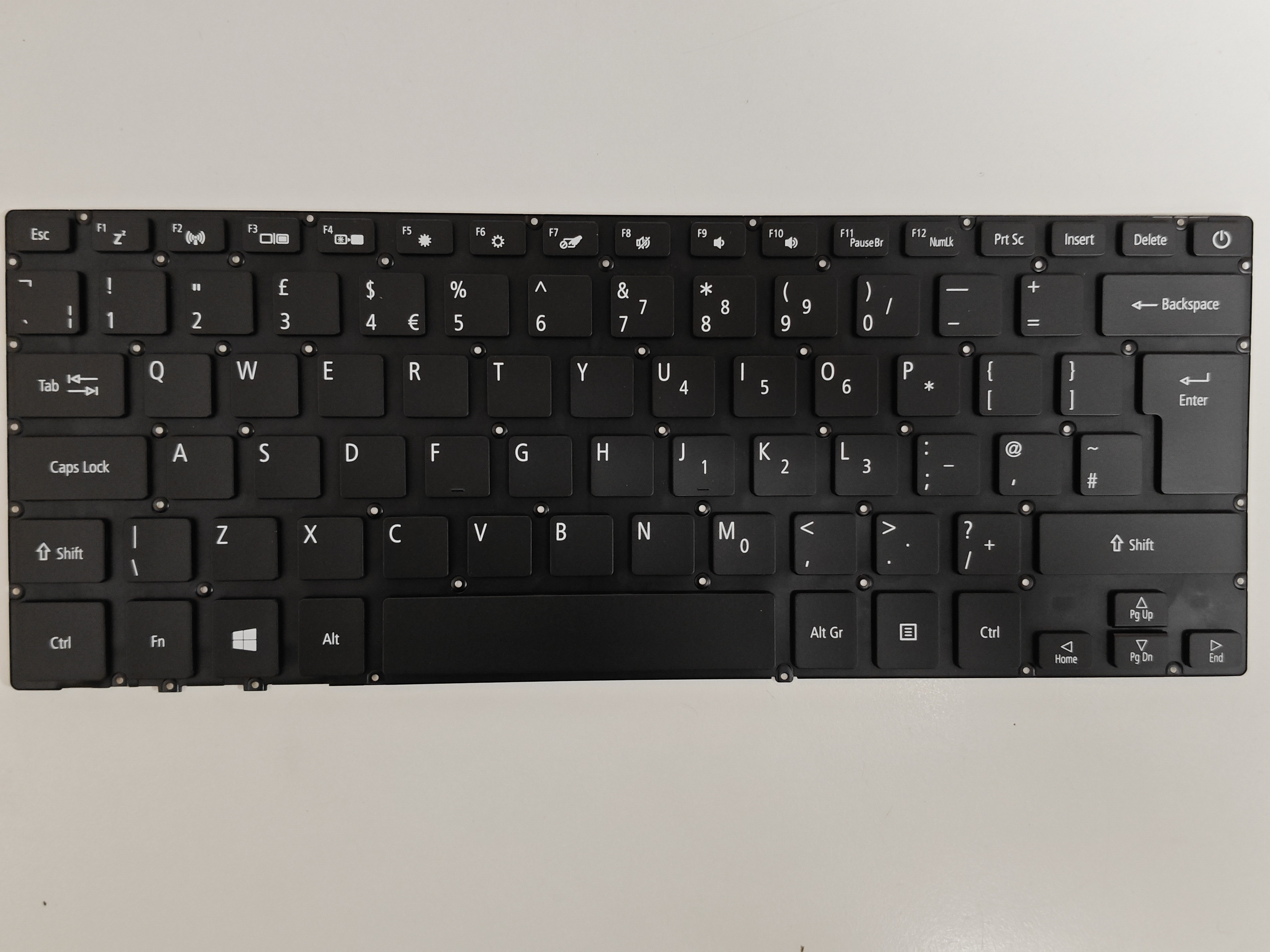 Tastatura Laptop, Acer, Swift 7 SF713-51, neagra, layout UK