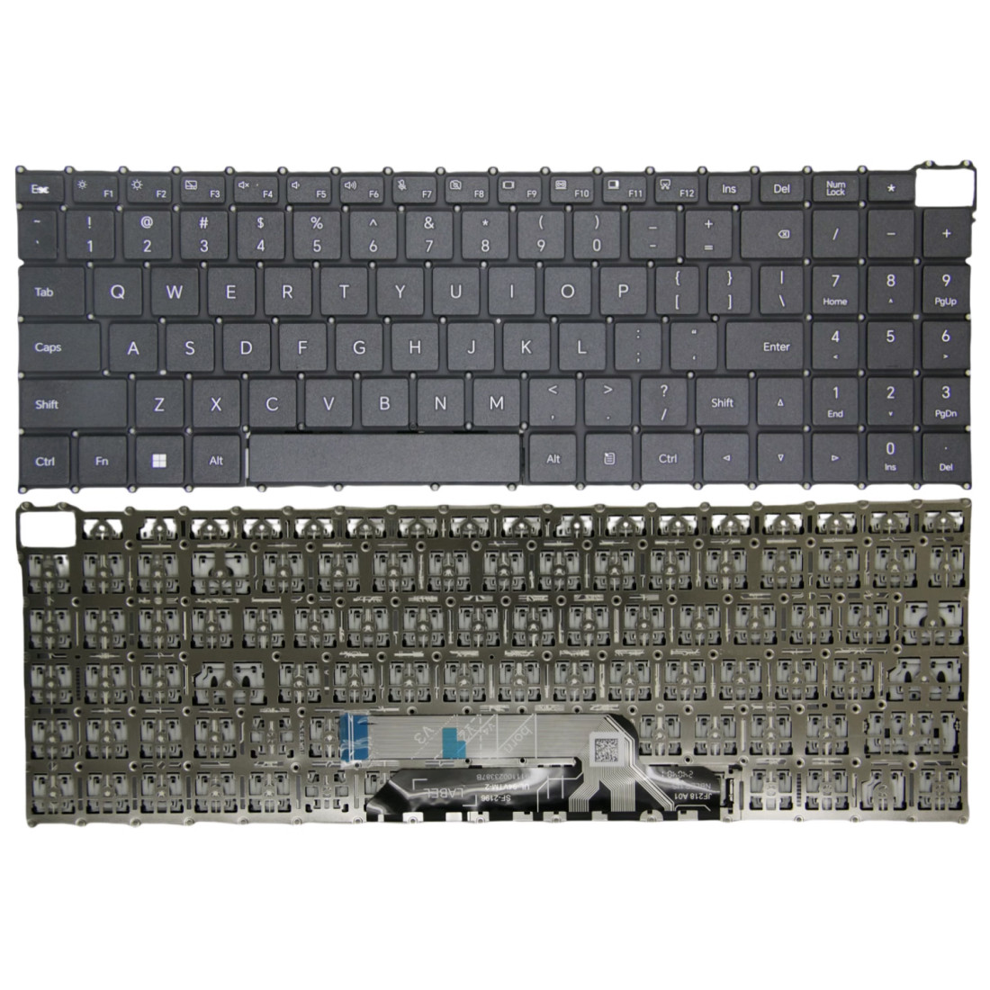 Tastatura Laptop, Huawei, Honor MagicBook X16 Pro BRN-F56, BRN-F561, negra, layout US