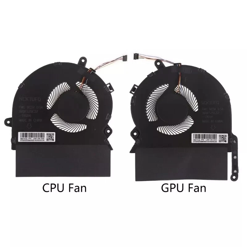 Set coolere Laptop, HP, Spectre X360 15-EB, 15T-EB, TPN-Q226, M00226-001, M00227-001, ND75C37-19G04, ND75C37-19G05, 5V, 0.5A