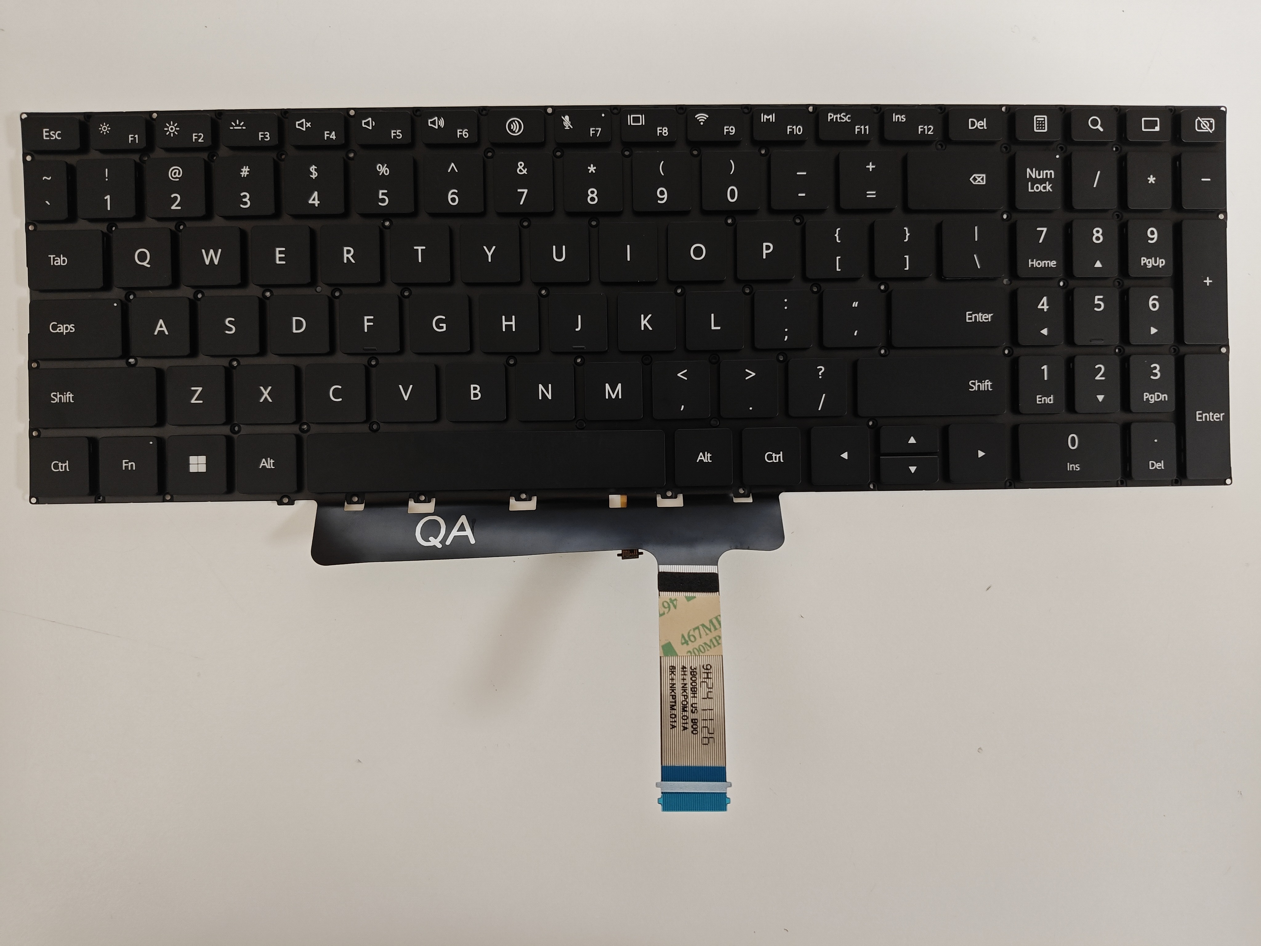 Tastatura Laptop, Huawei D16 RLEF-X (An 2022), iluminata, neagra, layout US