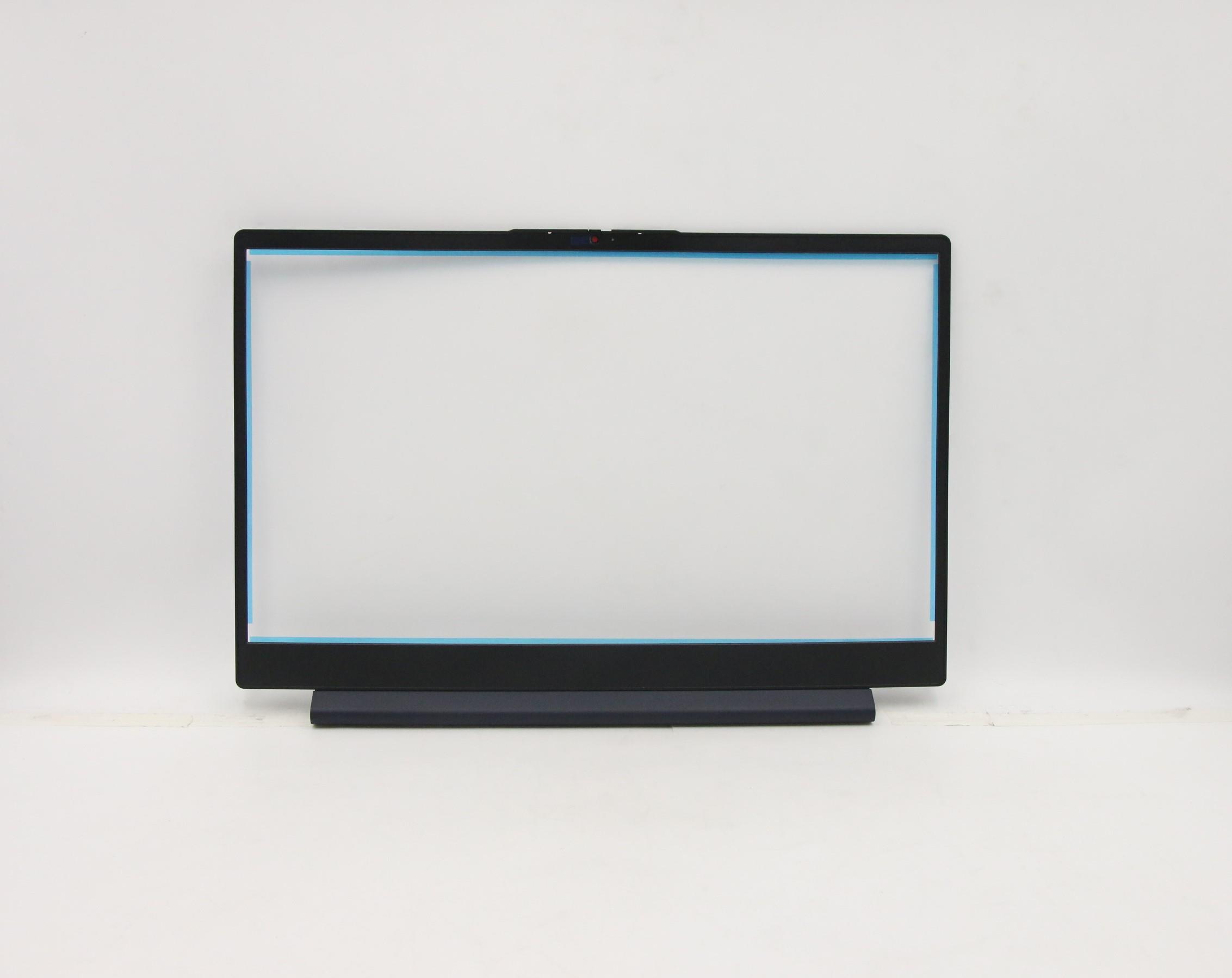 Rama Display Laptop, Lenovo, V17 G4 IRU Type 83A2, 5B30S19002, AP21N000210, neagra cu ornament balamale albastru