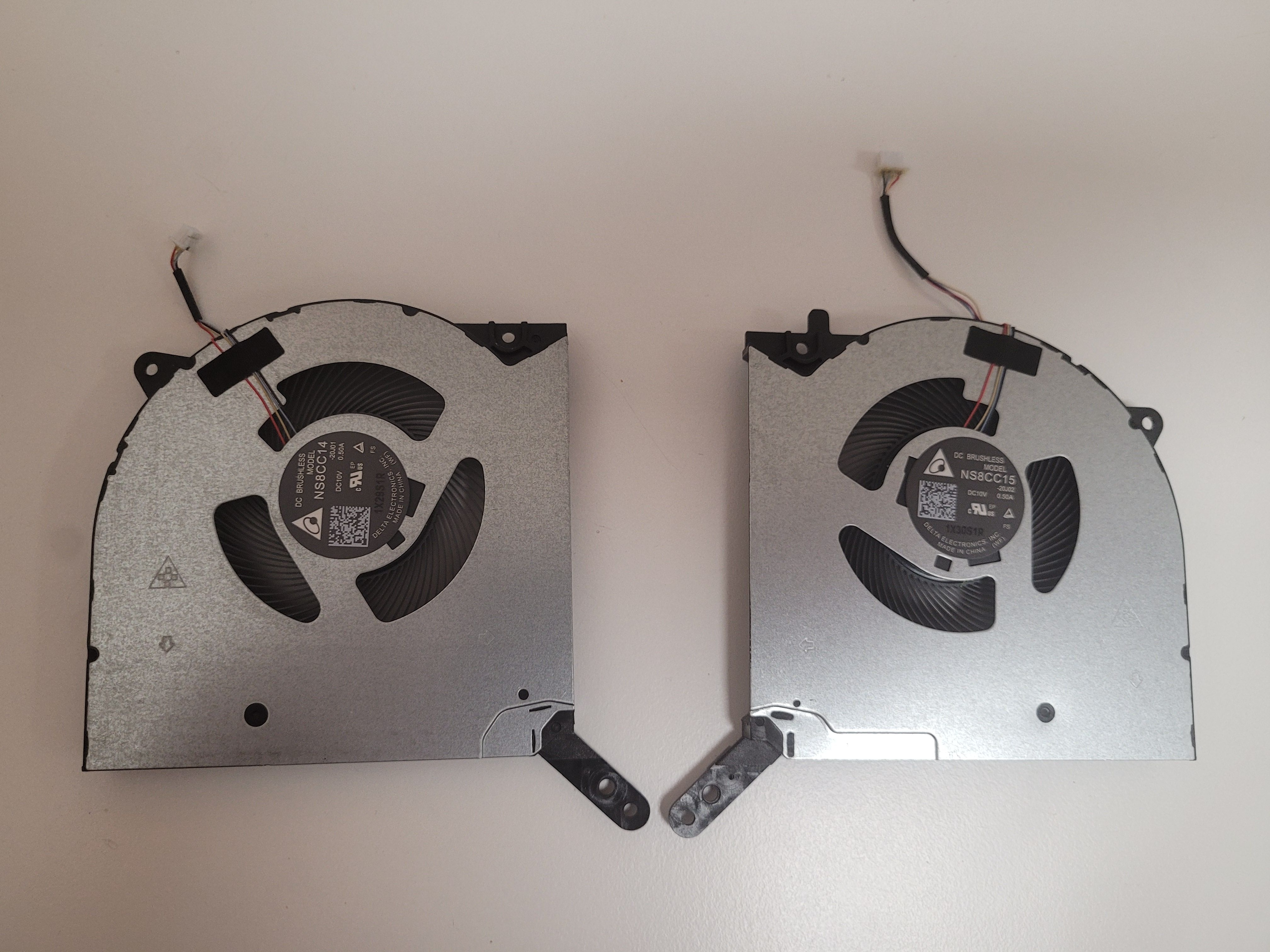 Set coolere Laptop, Lenovo, Legion 7-16ACHg6 Type 82N6, NS8CC14-20J01, NS8CC15-20J02, 10V, 0.5A