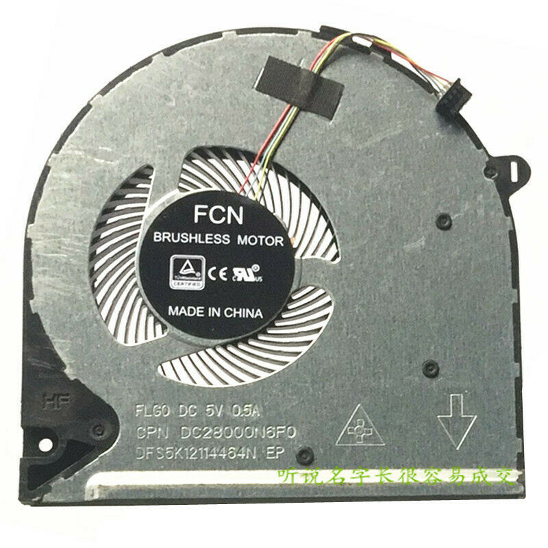 Cooler Laptop, HP, 15-GW, 15Z-GW, L52034-001, L53752-001, DFS5K12114464N-FLG0, DC28000N6F0, 5V, 0.5A