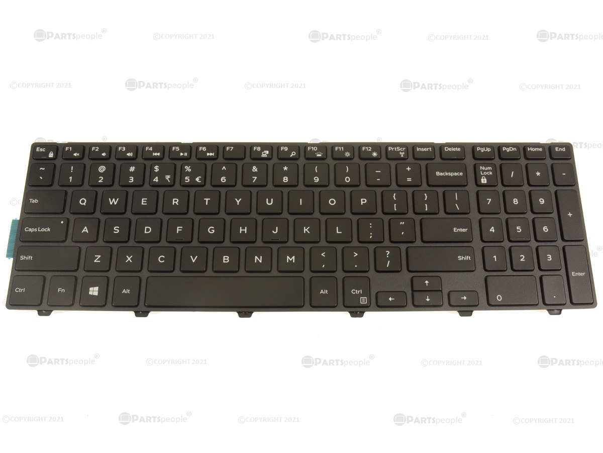 Tastatura Laptop Gaming, Dell, Inspiron 15 5577, P57F, P57F003, 051CHY, 51CHY, iluminata, 051CHY, 51CHY, iluminata, neagra, layout US