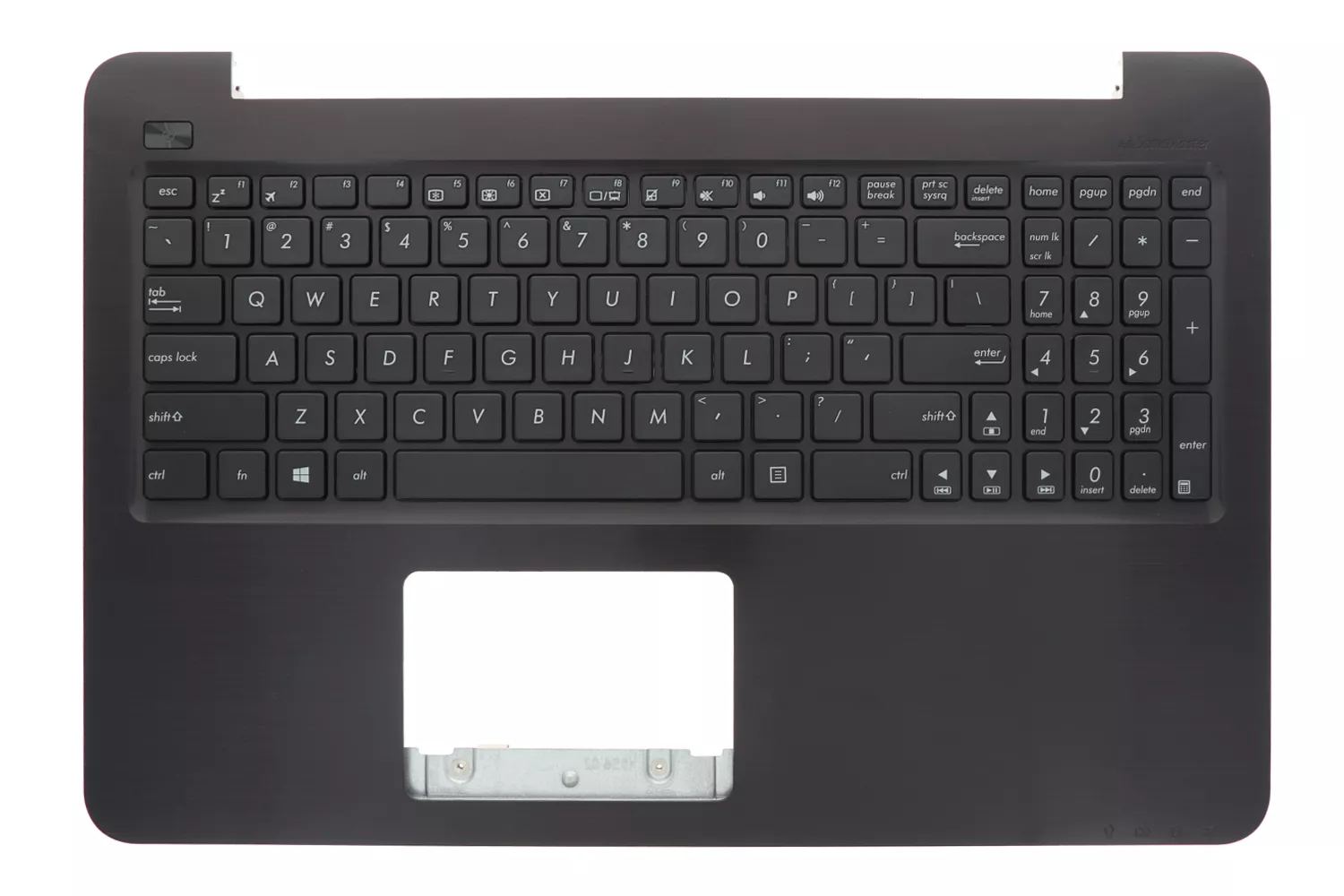 Carcasa superioara cu tastatura palmrest Laptop, Asus, F556U, F556UA, F556UB, F556UF, F556UJ, F556UQ, F556UR, 90NB09S1-R31US0, 13N0-SGA0631, 13NB09S1AP0231, X556UA-1A, neagra, layout US