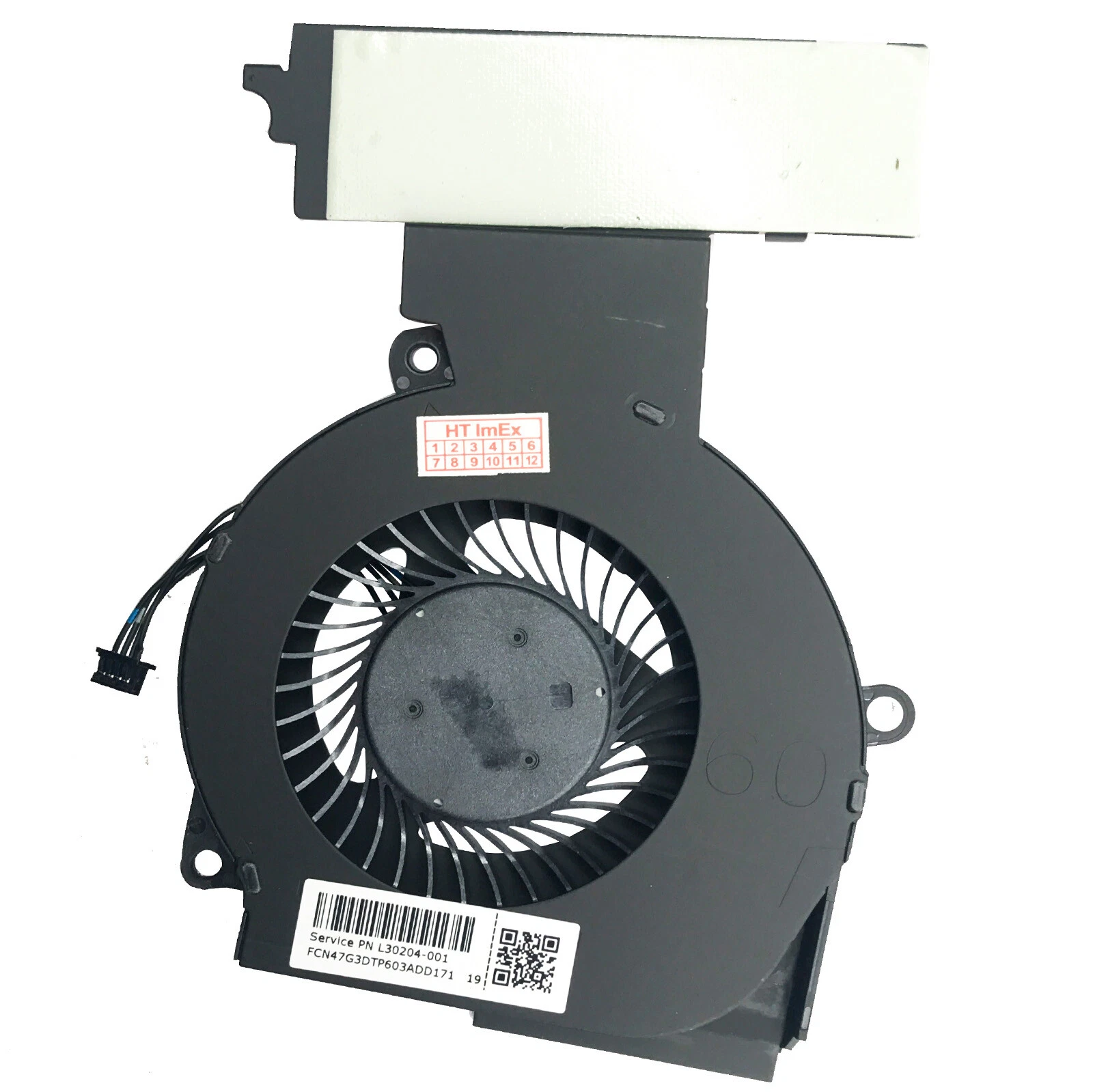 Cooler procesor Laptop Gaming, HP, OMEN 15-DC, 15T-DC, TPN-Q211, L24360-001, L29355-001, L30204-001, 0FKPP0000H, NFB75A05H-007, ND85C06-17L17, 5V, 0.5A, CPU