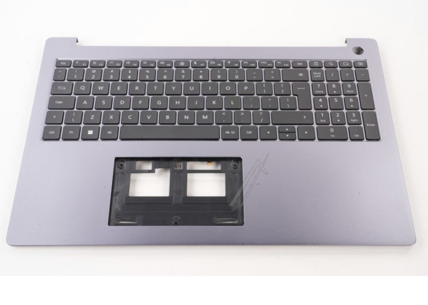Carcasa superioara cu tastatura palmrest Laptop, Huawei MateBook D16 MCLF-X, W5651, 51670462, iluminata, Space Grey, layout UK