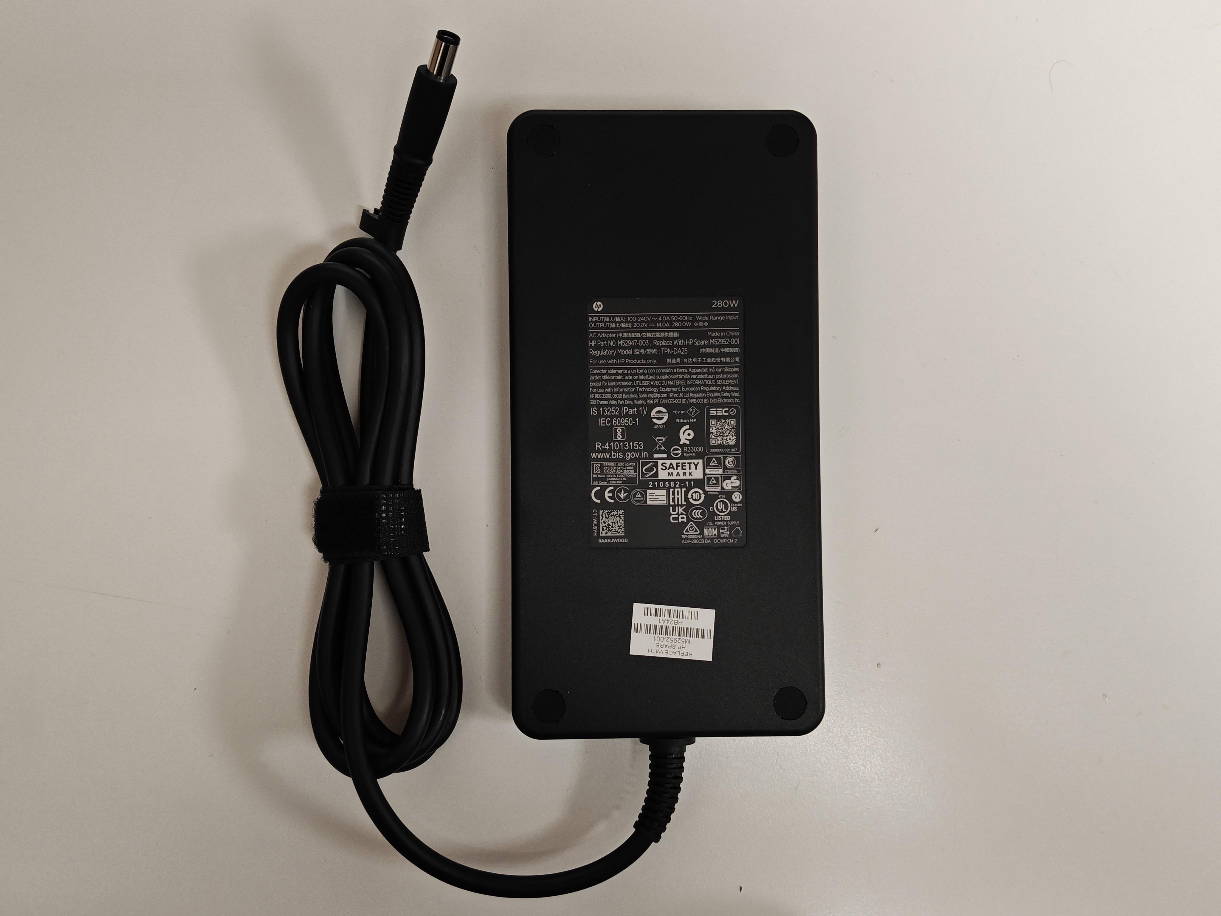 Incarcator PC Workstation, HP, Mini Z2 G10, M52952-001, M52947-003, TPN-DA25, 20V, 14A, 280W, mufa 7.4x5.0mm