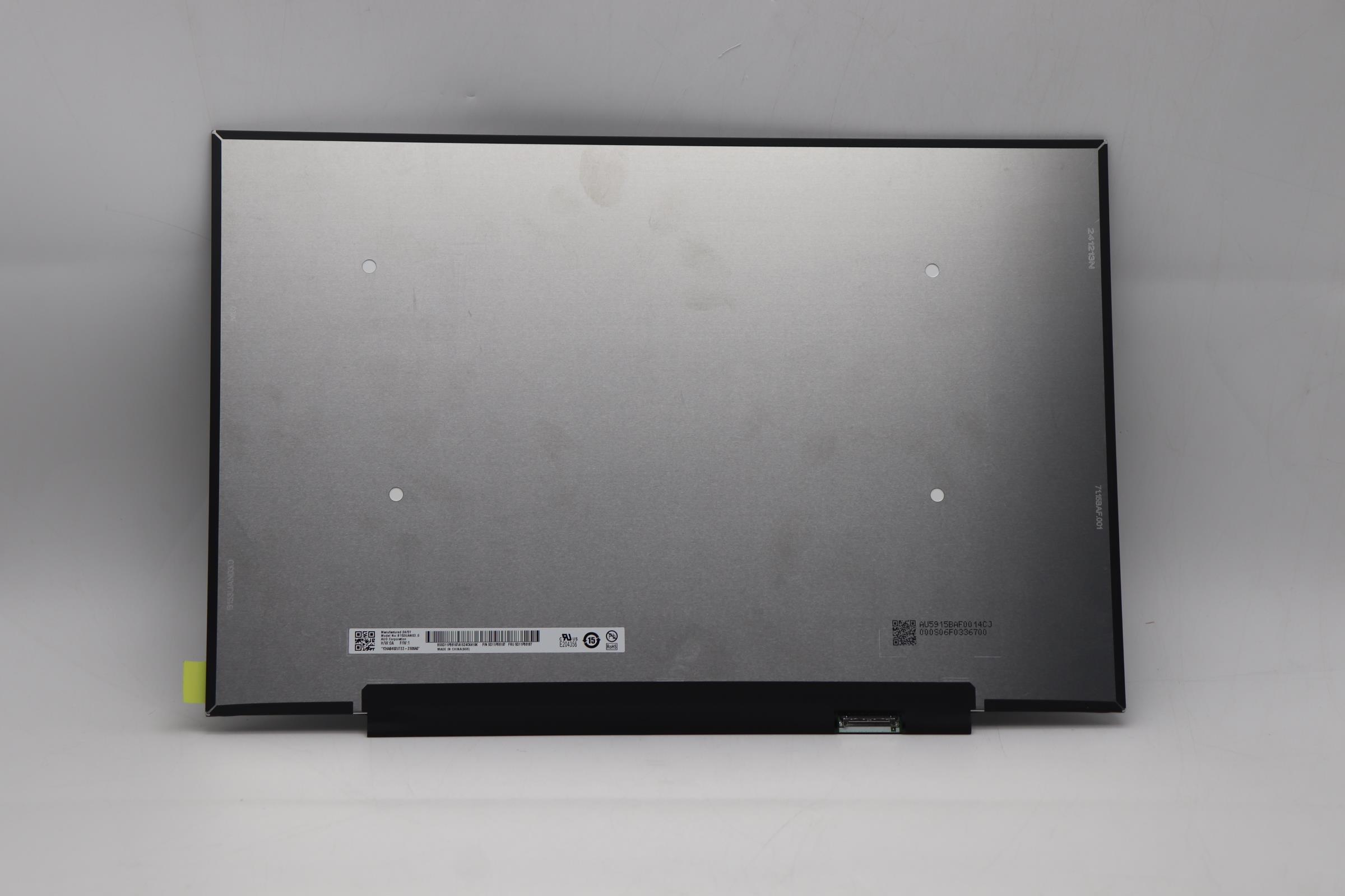 Display Laptop, Lenovo, 5D11P86176, 5D11P86187, 5D11P86195, 5D11P86189, NV153WUM-N41 V8.0, MNF307QS3-1, N153JCA-ELK, B153UAN03.0, 15.3 inch, FHD+, 19200x1200, slim, 30 pini