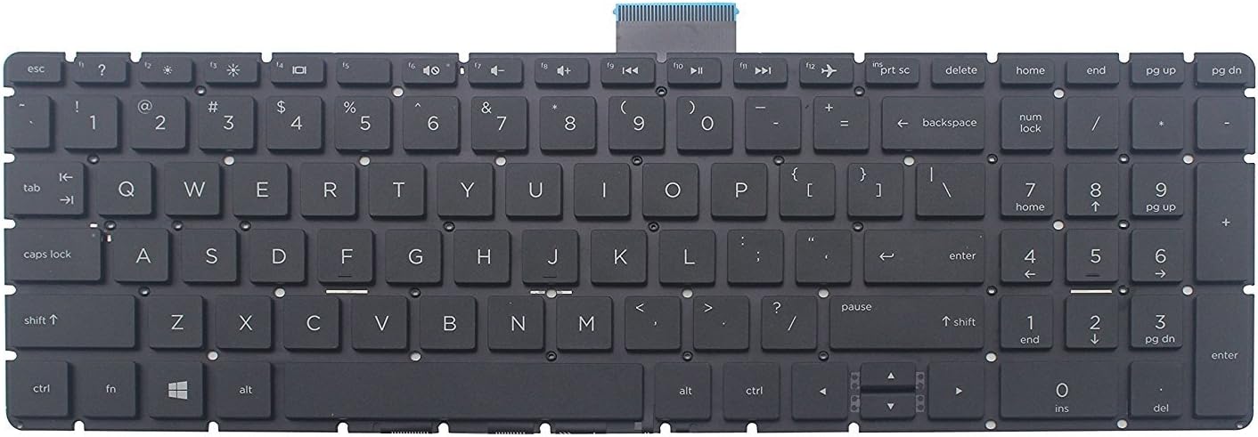Tastatura Laptop, HP, Pavilion 17-W, 17T-W, TPN-Q174, neagra, layout US