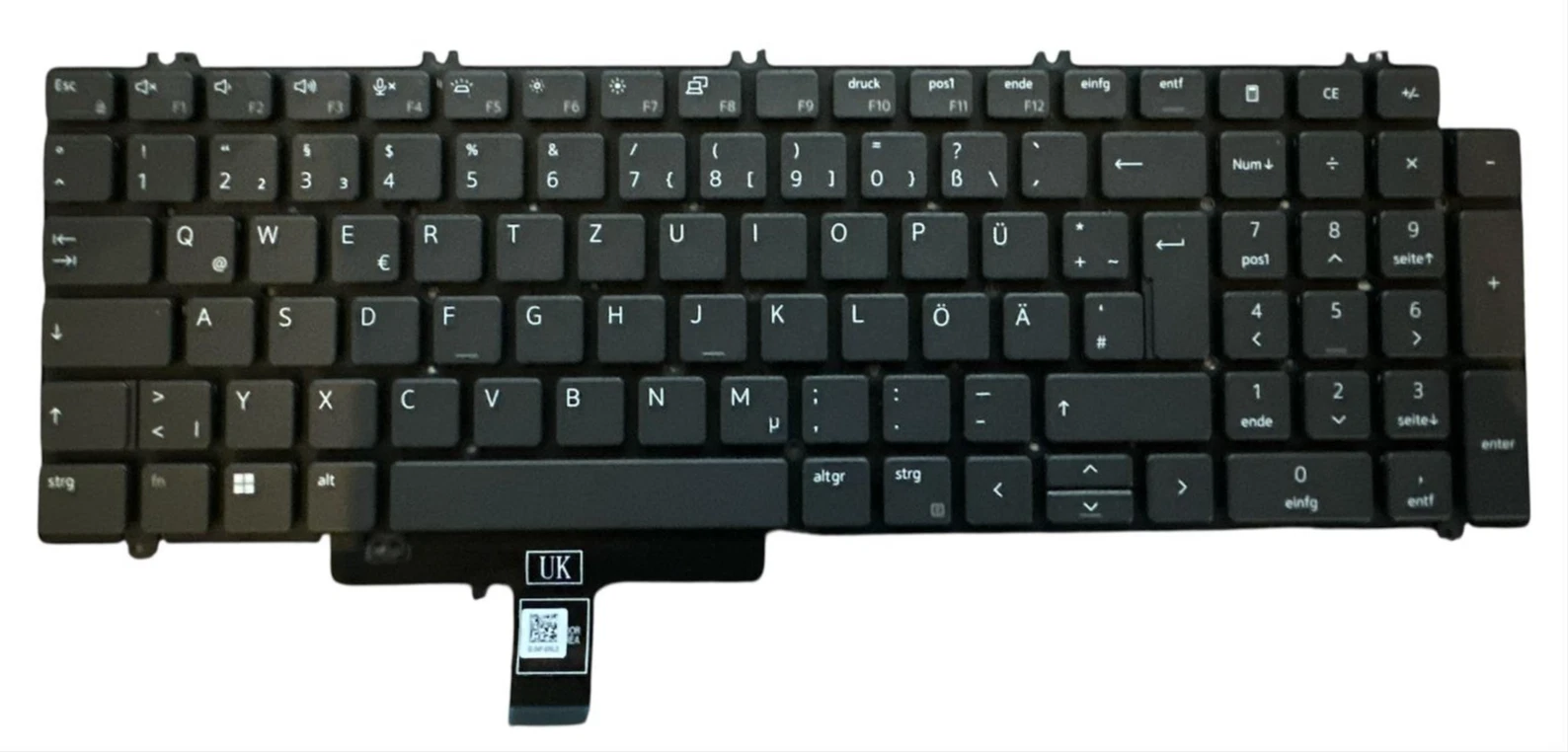 Tastatura Laptop, Dell, Precision 7770, 7780, 0TMRW0, TMRW0, iluminata, layout DE (Germana)