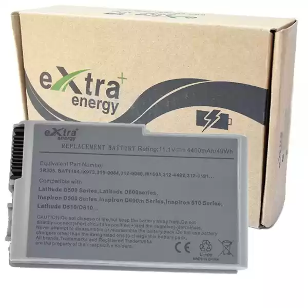 Baterie comaptibila Laptop, Dell, Latitude 505, D505C, PP10L, PP17L, PP11L, 3R305, 11.1V, 4400mAh, 49Wh