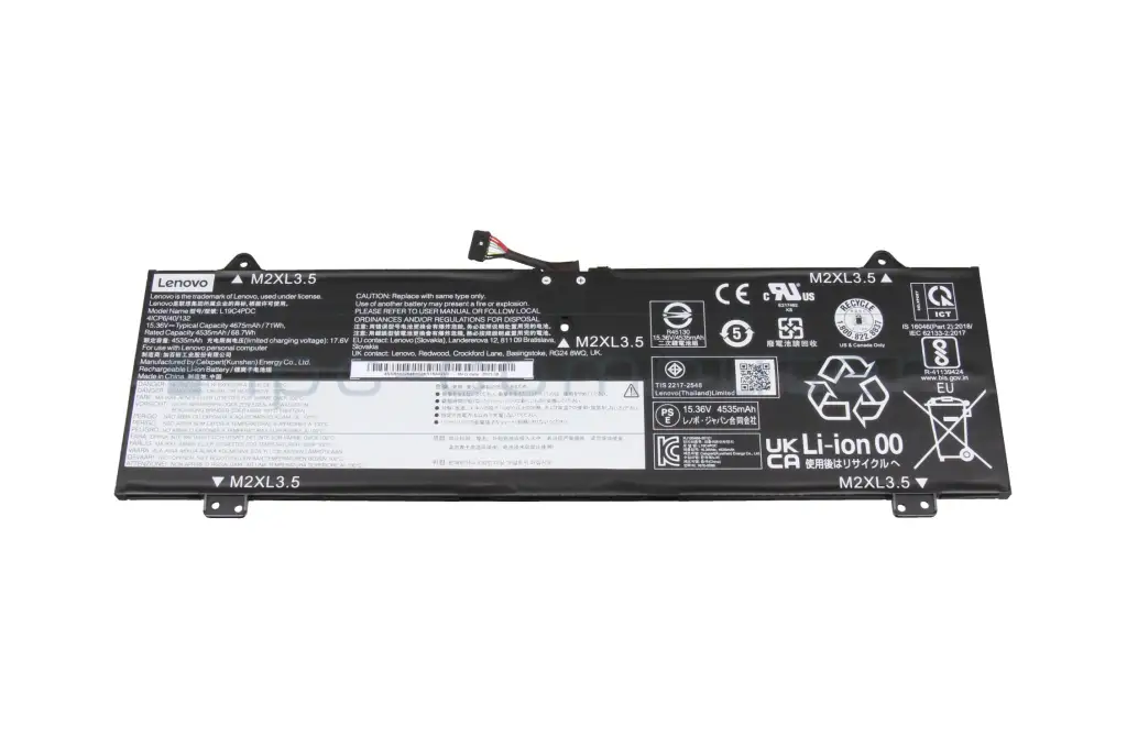Baterie Laptop, Lenovo, IdeaPad Yoga 7-14ITL5 Type 82BH, 82LW, 5B10Z26485, 4ICP6/40/132, L19L4PDC, 15.4V, 4462mAh, 71Wh