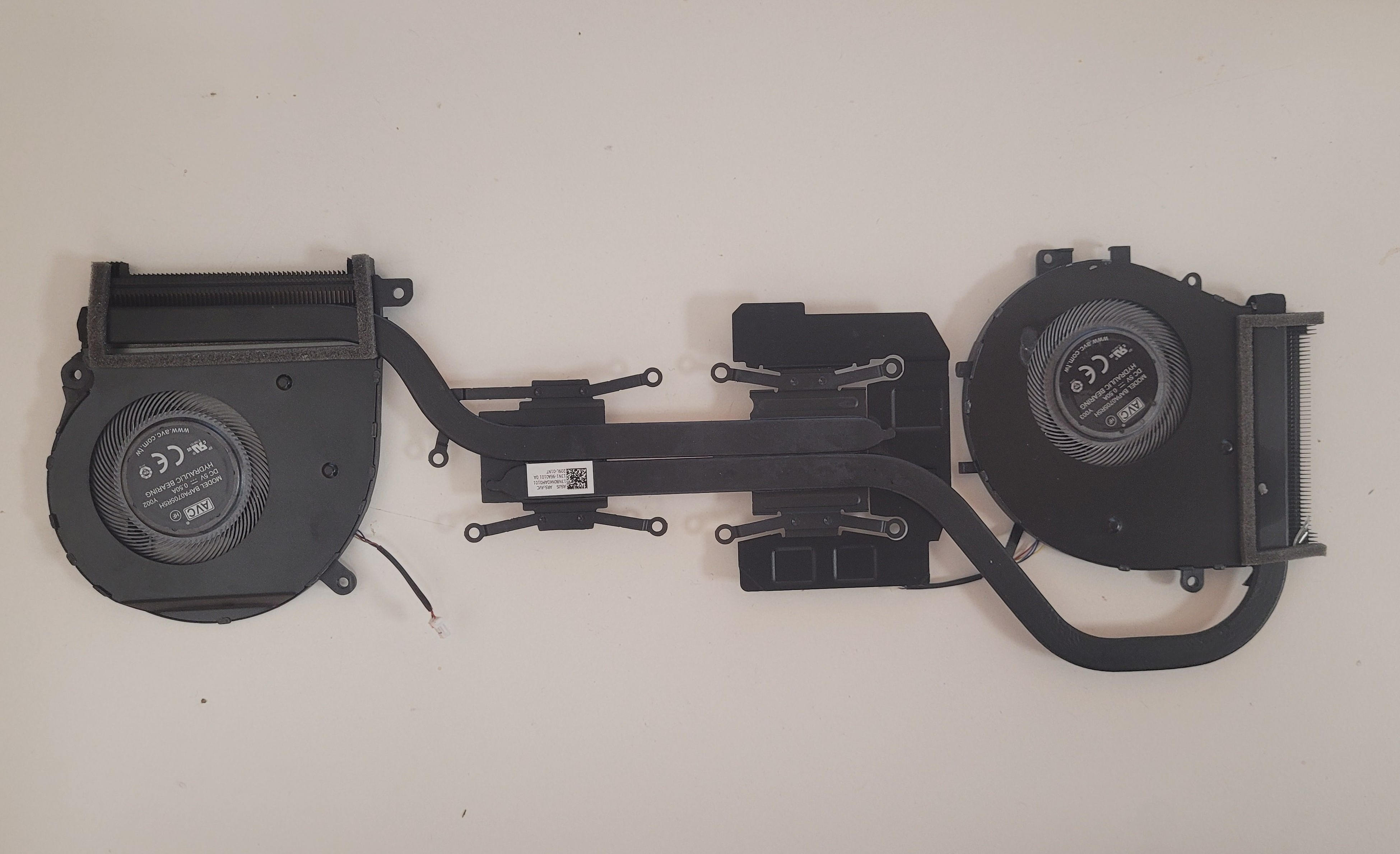 Set coolere compatibile Laptop, ZenBook 15 13NB0NT0AM0101, 13NB0JX0T01011, 13NB0JX0T02011, 13NB0NK0AM0101, 13NB0JX0AM0211, 13N1-A4A0901, BAPA0705R5H-Y002, BAPA0705R5H-Y003, 5V, 0.50A