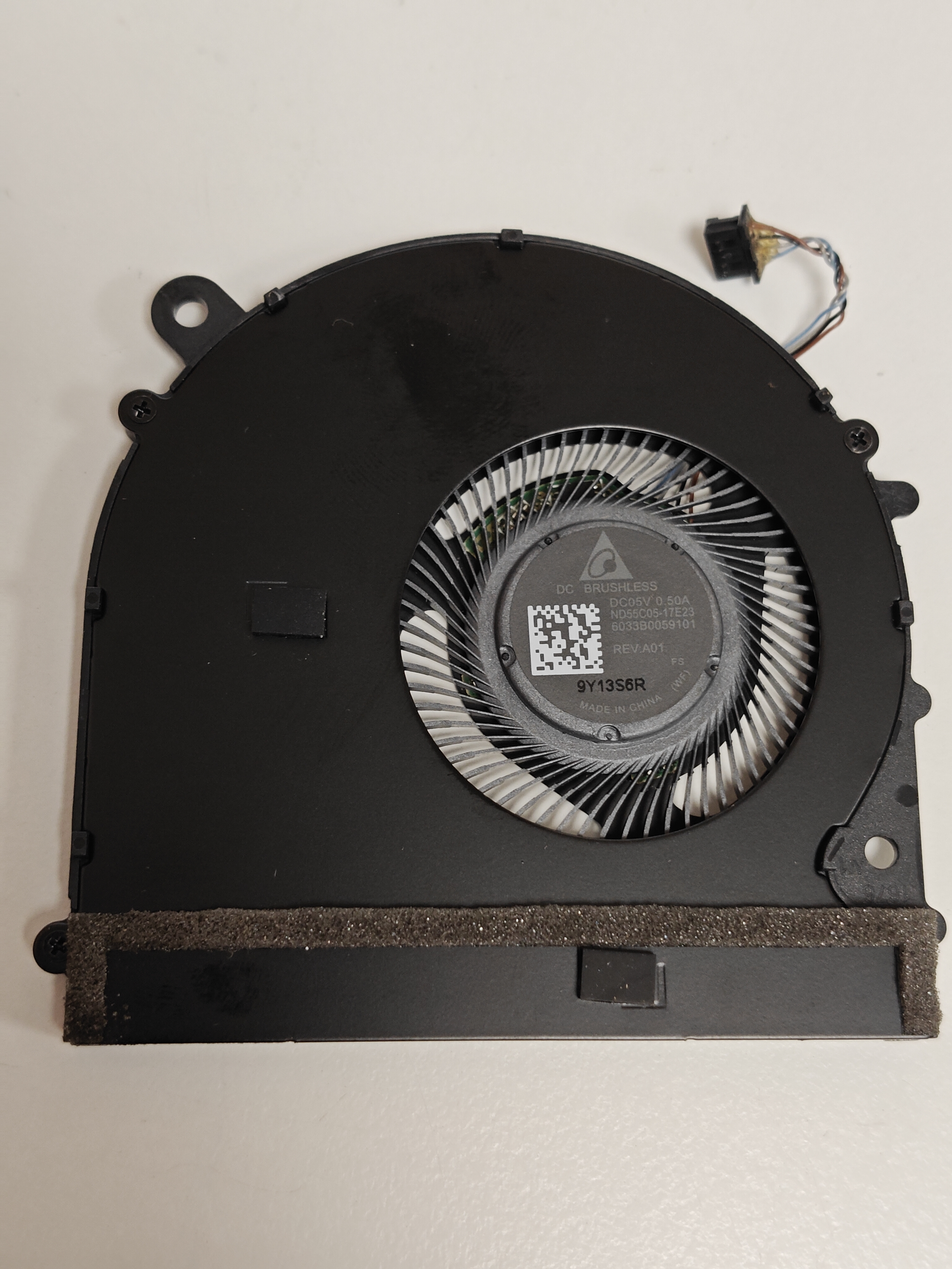 Cooler procesor Laptop Xiaomi Pro 15 171501-01, 171501-AL, 171501-AQ, 171501-AF, ND55C05-17E23, 6033B0059101, 5V, 0.5A, 2.5W