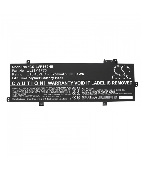 Baterie compatibila Laptop, Lenovo, ThinkPad P16S Gen 2 Type 21HK, 21HL, 21K9, 21KA, CS-LVP162NB, L21M4P73, 15.48V, 3250mAh, 50.31Wh