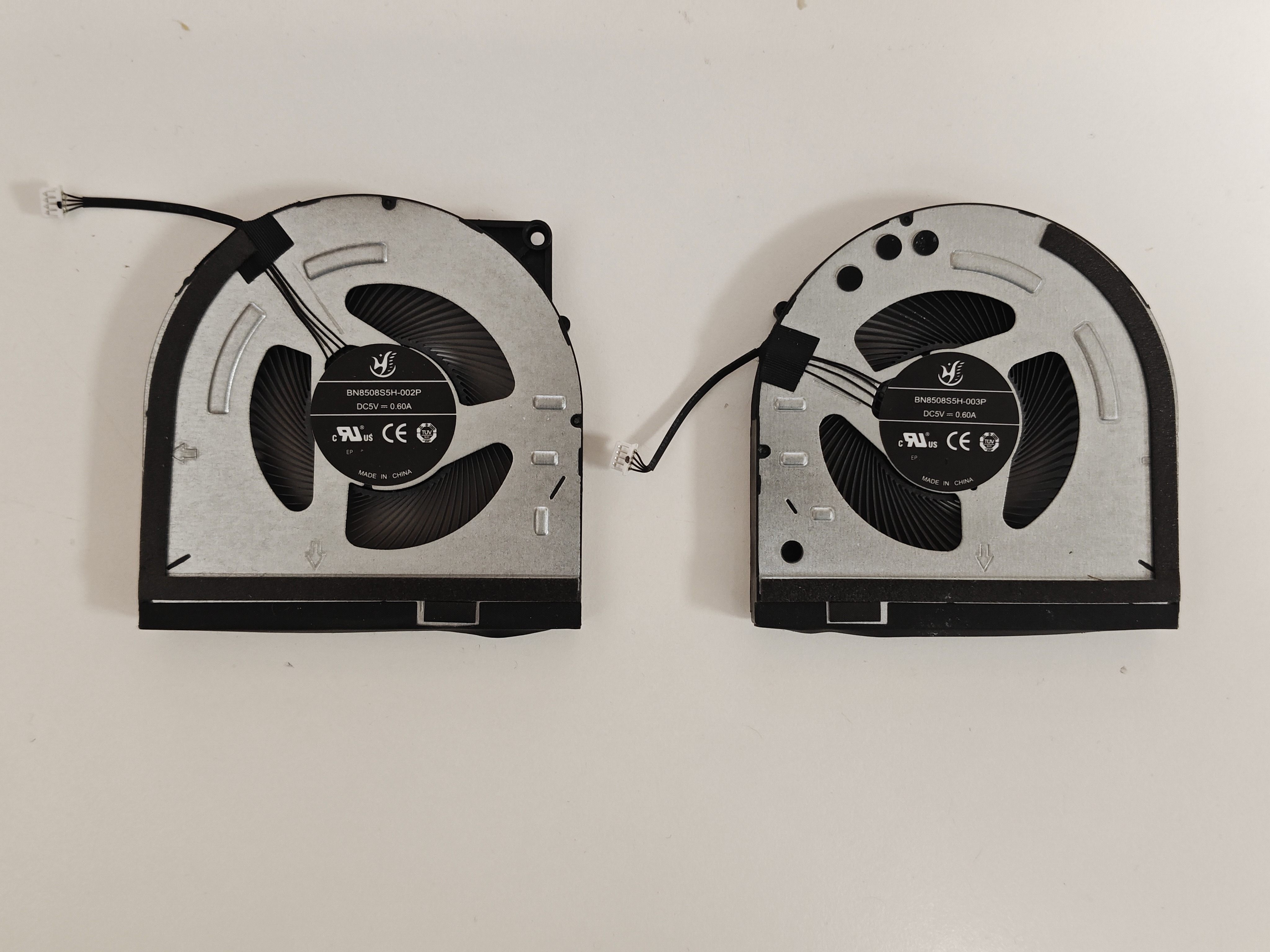 Set coolere Laptop, Lenovo, LOQ 15ARP9 Type 83JC, 5H40S21050, BN8508S5H-002, BN8508S5H-003P, 5V, 0.60A