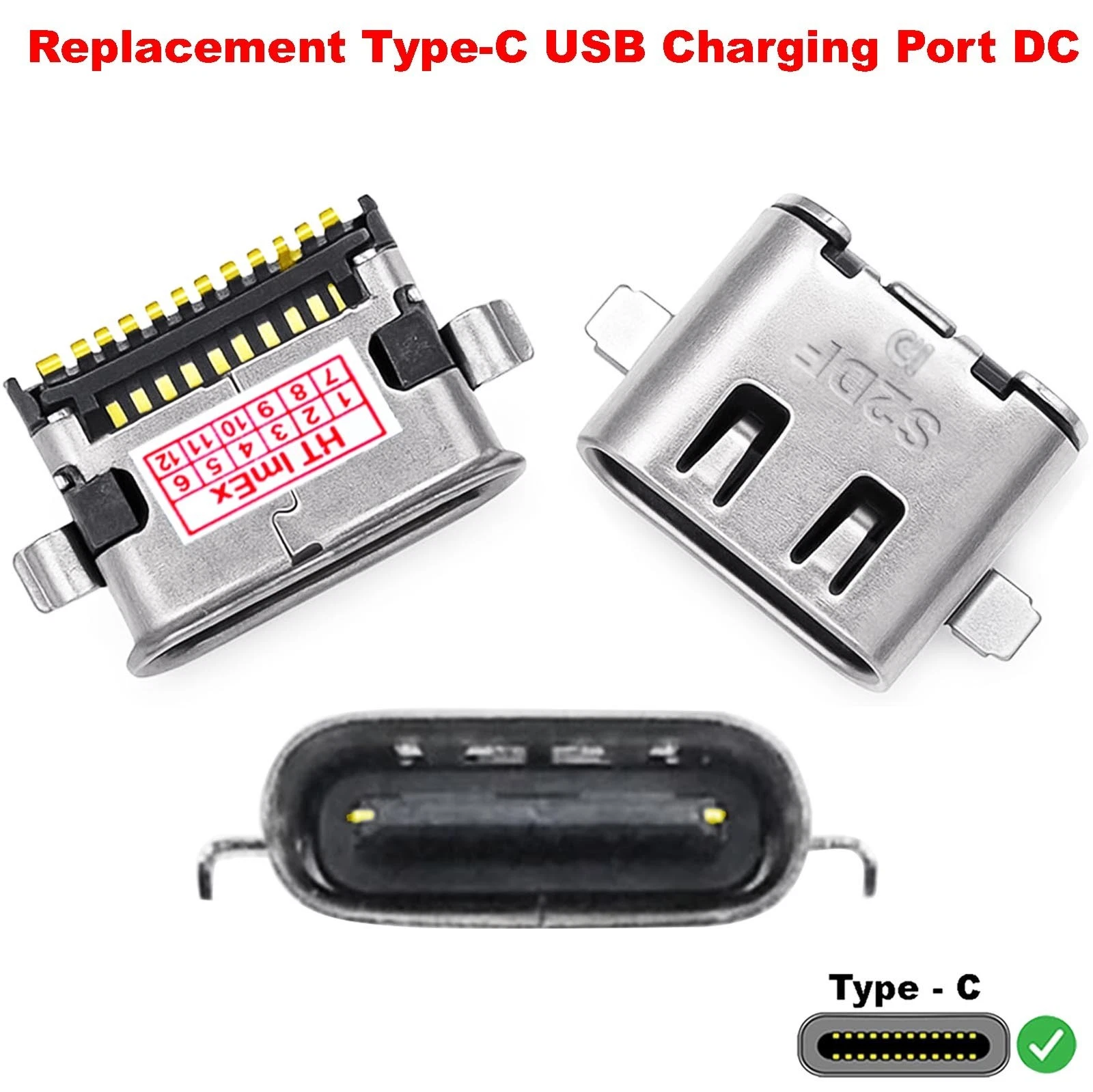 Mufa de alimentare Laptop, Lenovo, Tab 10 Plus Tablet Type ZA2M, ZA2R, ZA2T, ZA2X6, USB-C, Type-C