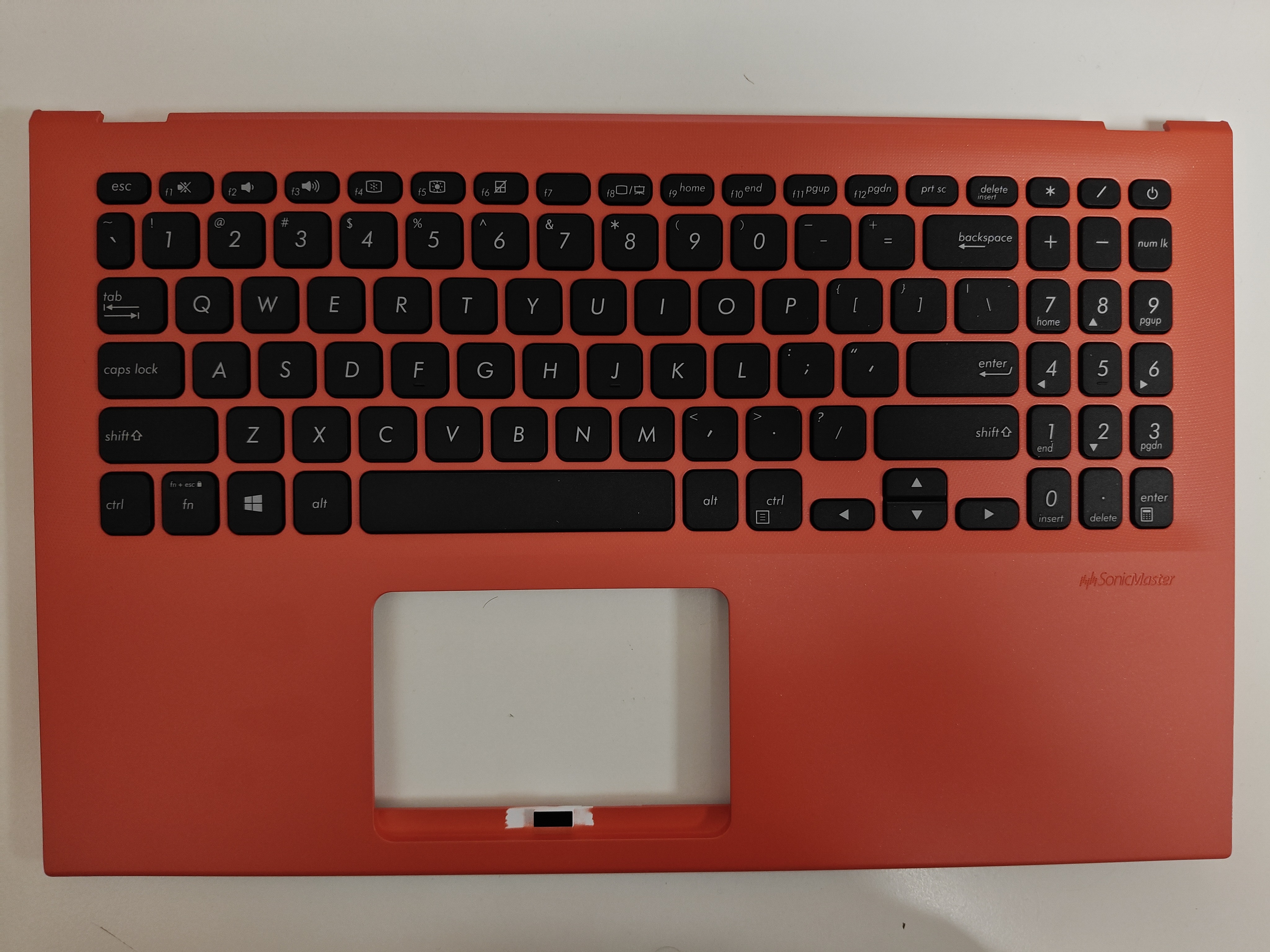 Carcasa superioara palmrest cu tastatura Laptop, Asus, VivoBook 15 R564D, R564DA, R564DK, R564F, R564FA, R564FJ, R564J, R564JA, 90NB0M97-R31US0, 13NB0M97P02012-1, 13N1-88A0601, rosie coral, layout US