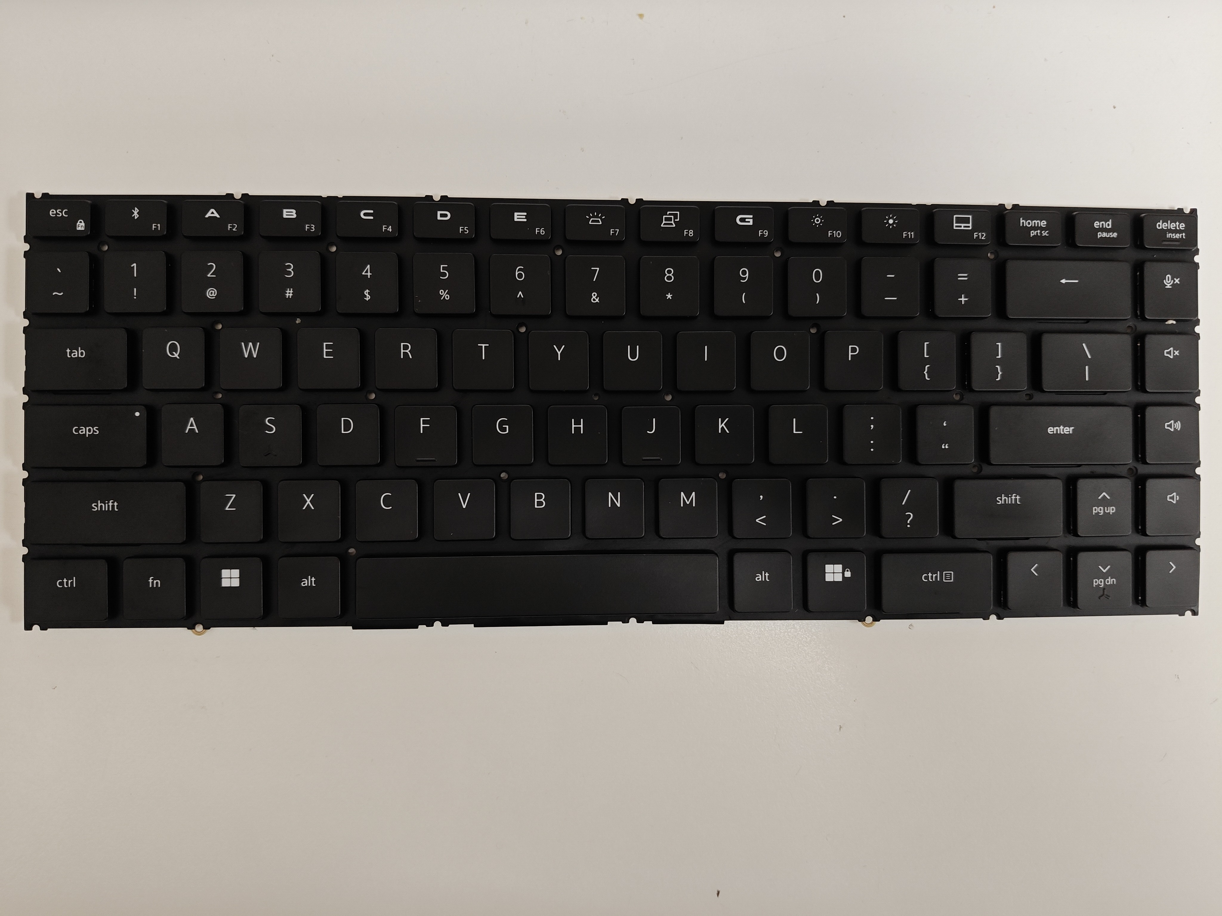 Tastatura Laptop Gaming, Dell, G16 7635, P122F, P122F003, iluminata, RGB Per Key, neagra, layout US