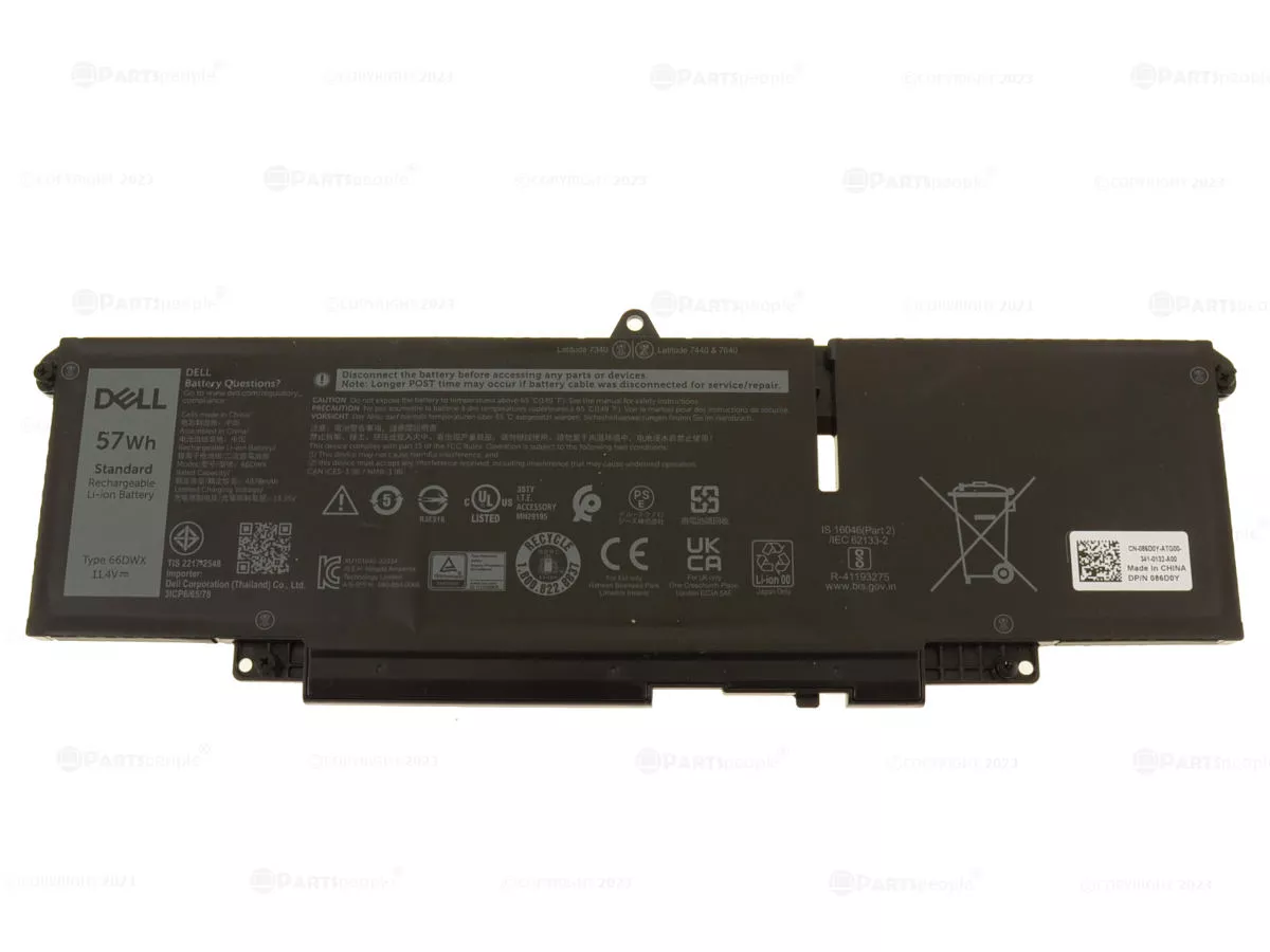 Baterie Laptop, Dell, Latitude 7650, P126F, P126F002, 66DWX, 11.4V, 4878mAh, 57Wh