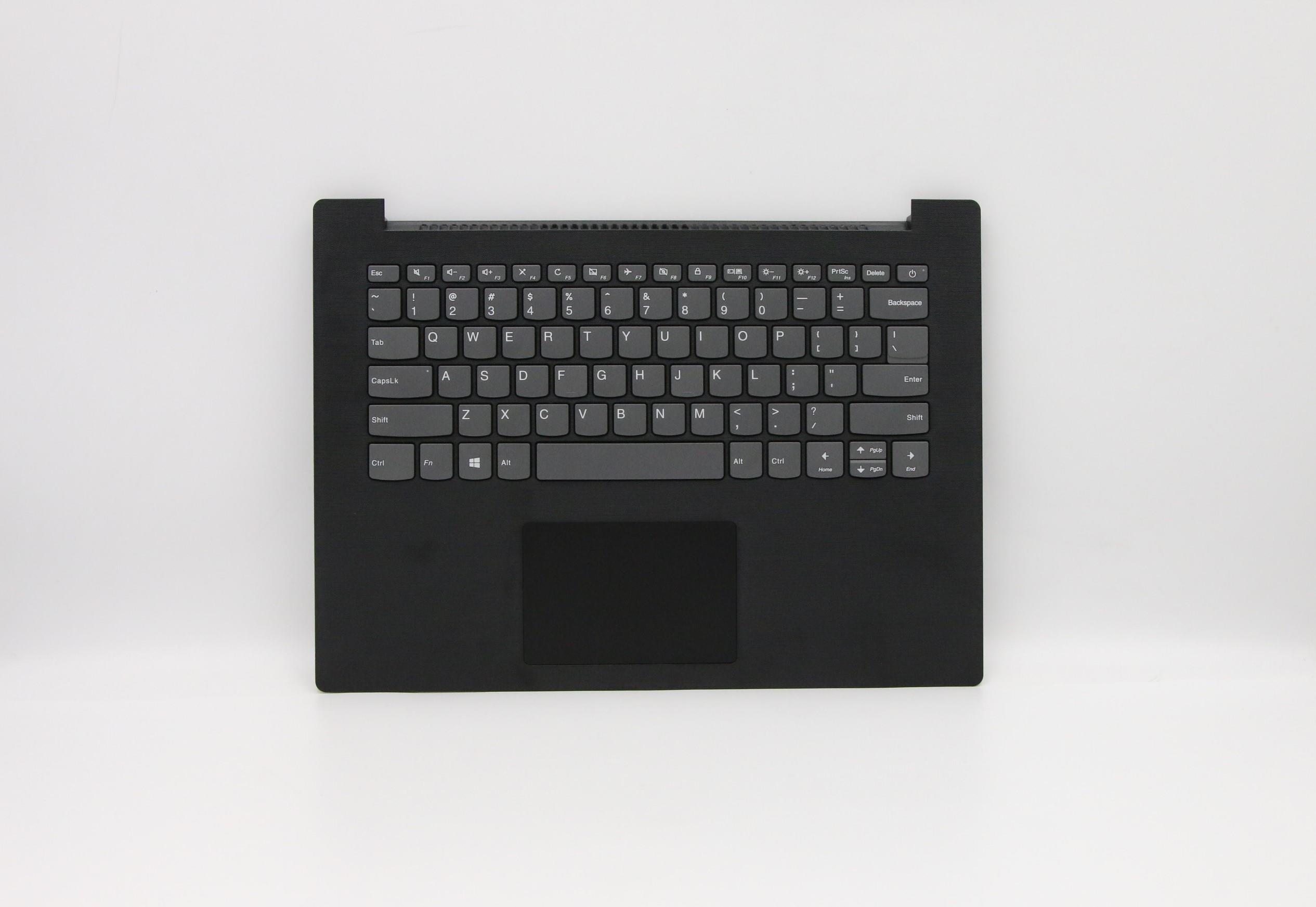 Carcasa superioara cu tastatura palmrest Laptop, Lenovo, 130-14IKB Type 81H6, 5CB0T24772, AP2G6000300, AM299000100, neagra, layout US