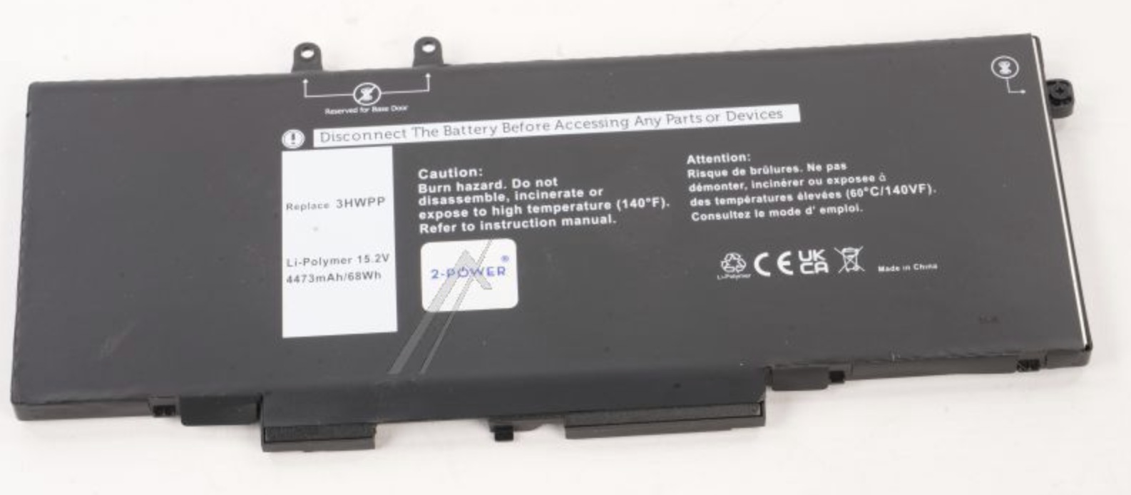 Baterie compatibila Laptop, Dell, Precision 3541, P80F, P80F003, 3HWPP, 15.2V, 4473mAh, 68Wh